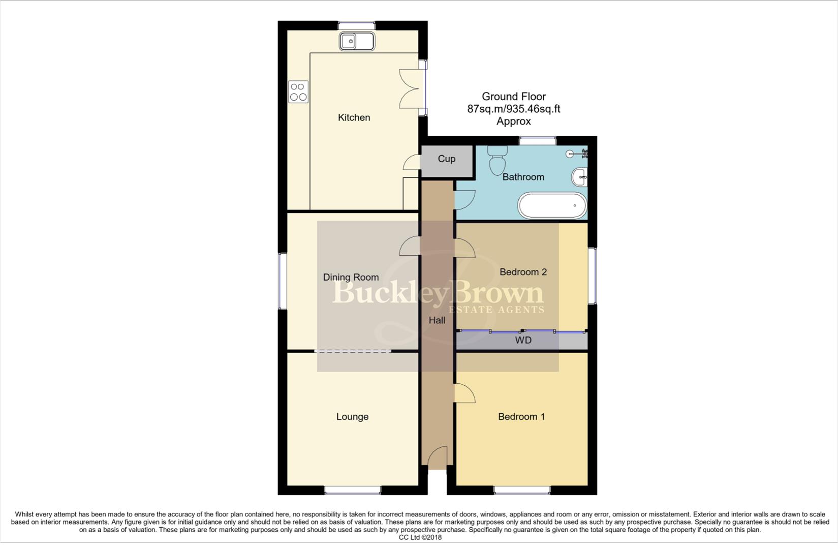 9, Budby Avenue, Mansfield floorplan