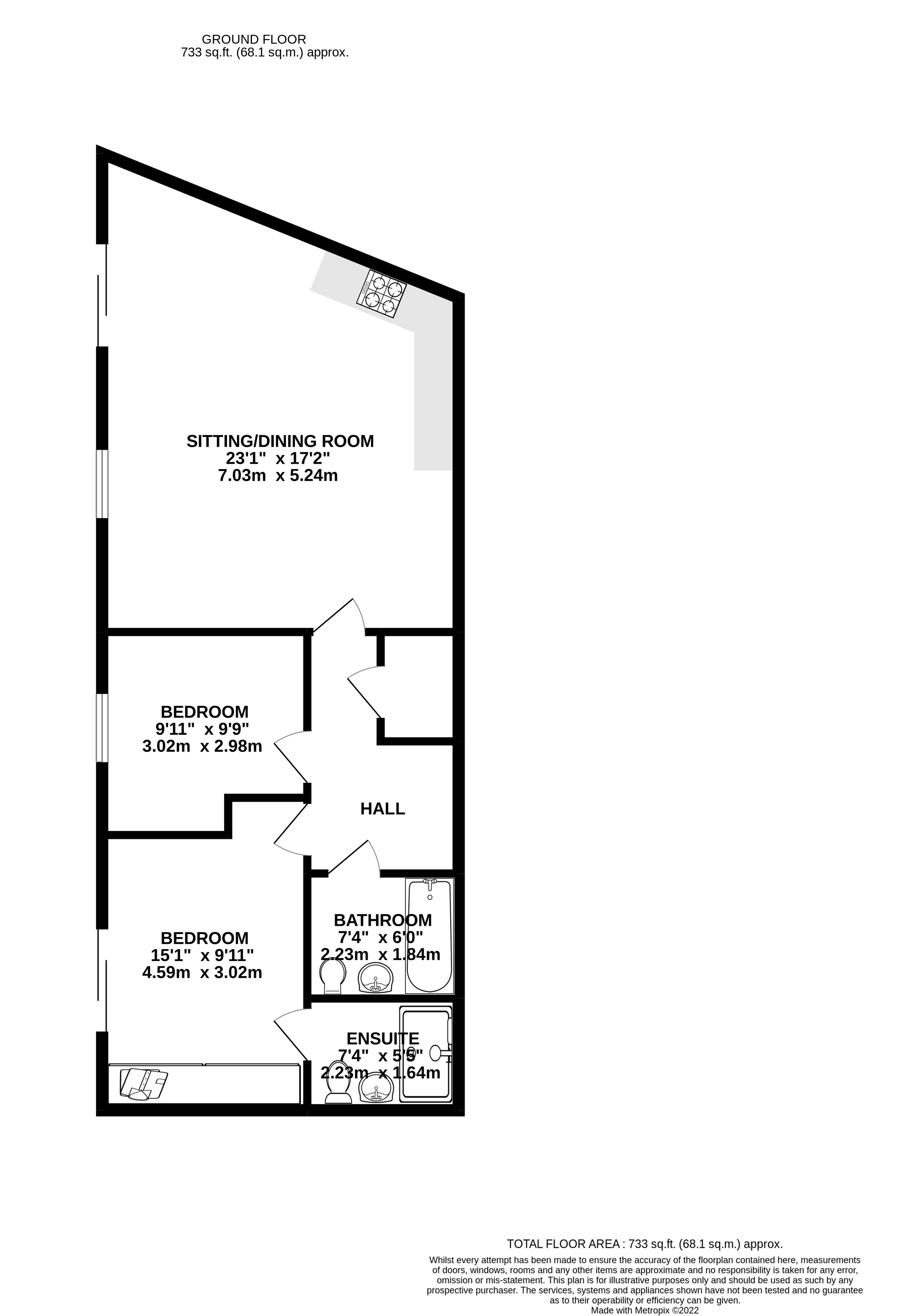 Chatsworth Road, Chesterfield S40, 2 bedroom flat for sale 62312479 PrimeLocation