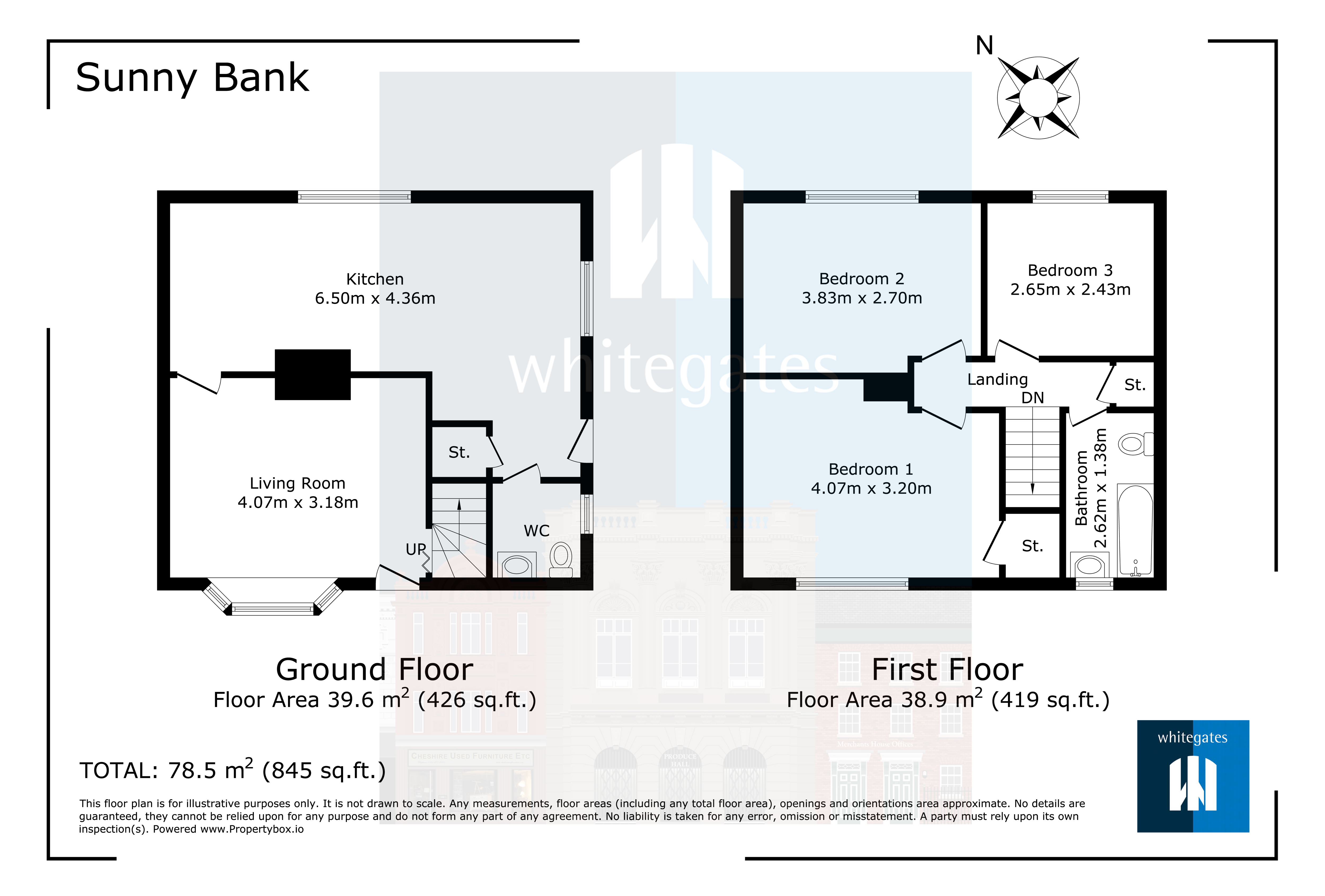 24, Sunny Bank, Pontefract floorplan
