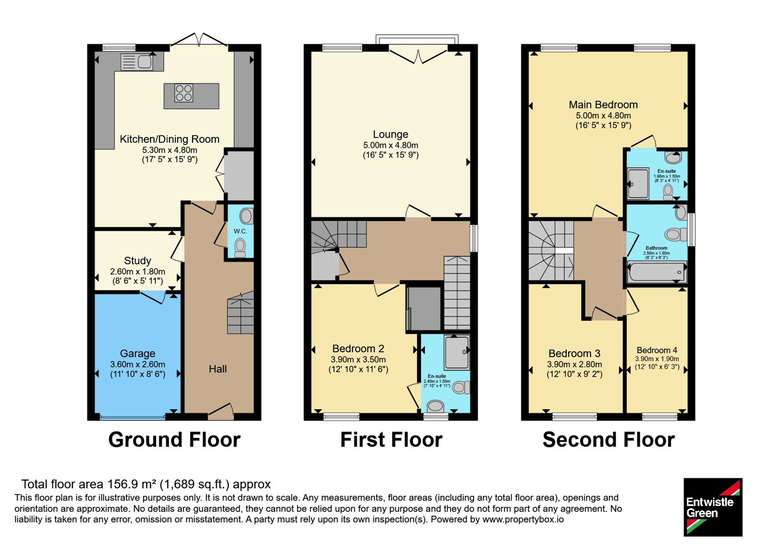 15, Calderbrook Avenue, Lancashire floorplan