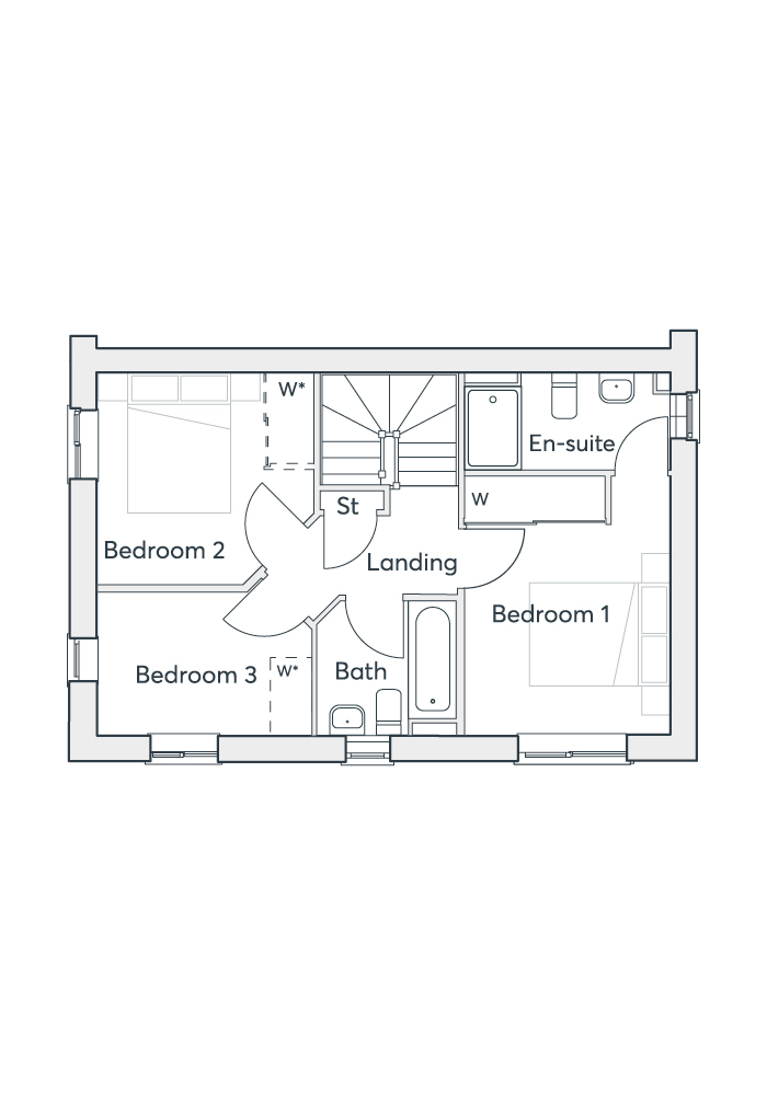 The Webster,, Glan Llyn, Gwent floorplan
