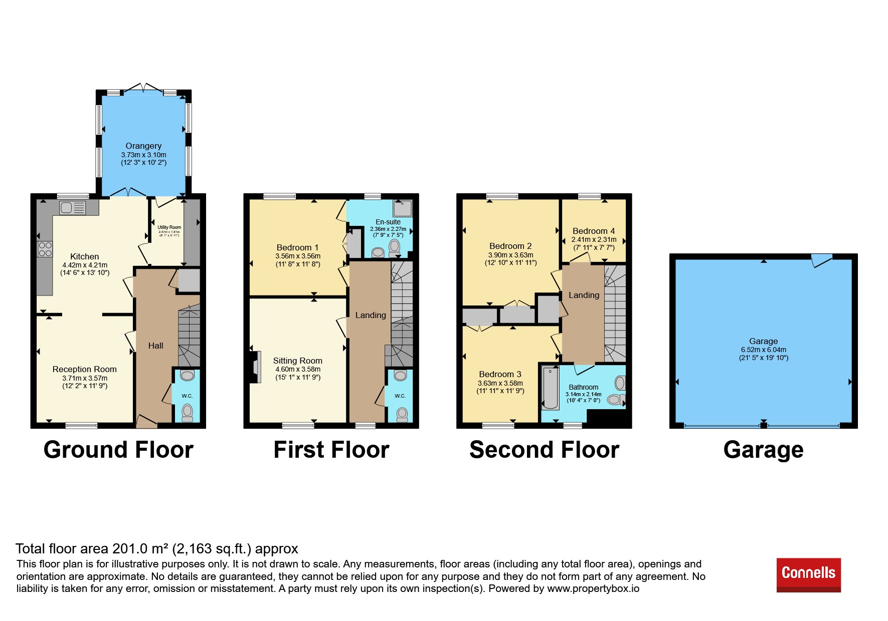 53, Great Cranford Street, Dorchester floorplan