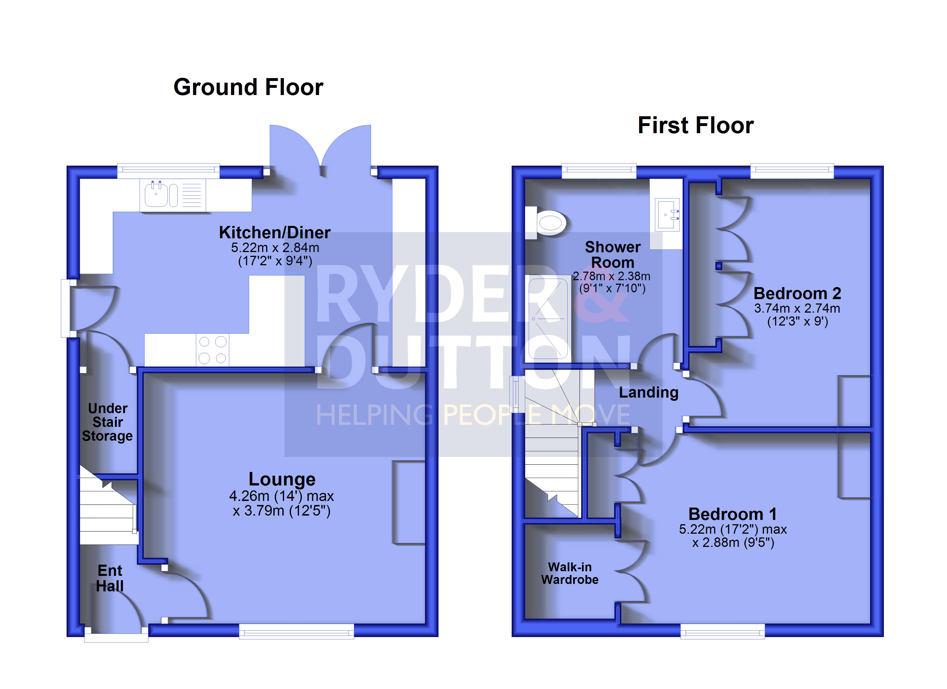38, Hamer Avenue, Rossendale floorplan