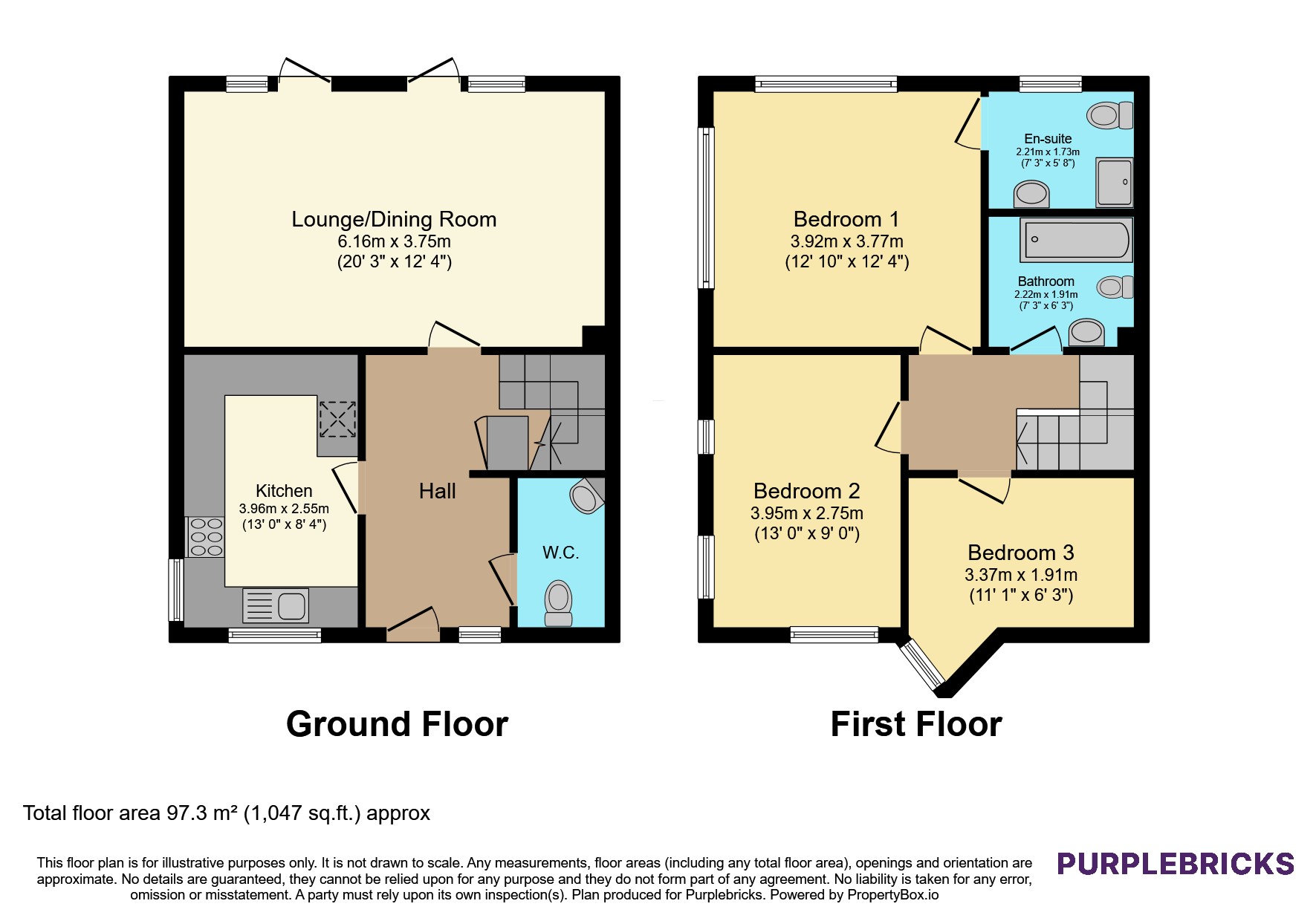 1 Black Lion Court, Mill Road, Gillingham floorplan