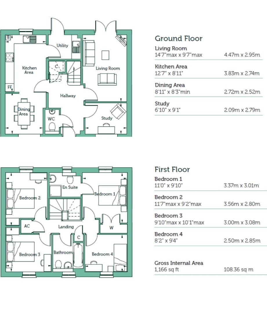 5, Glebe Crescent, Elmswell, Bury St. Edmunds, Glebe Crescent, Elmswell, Bury St. Edmunds, Bury St. Edmunds floorplan
