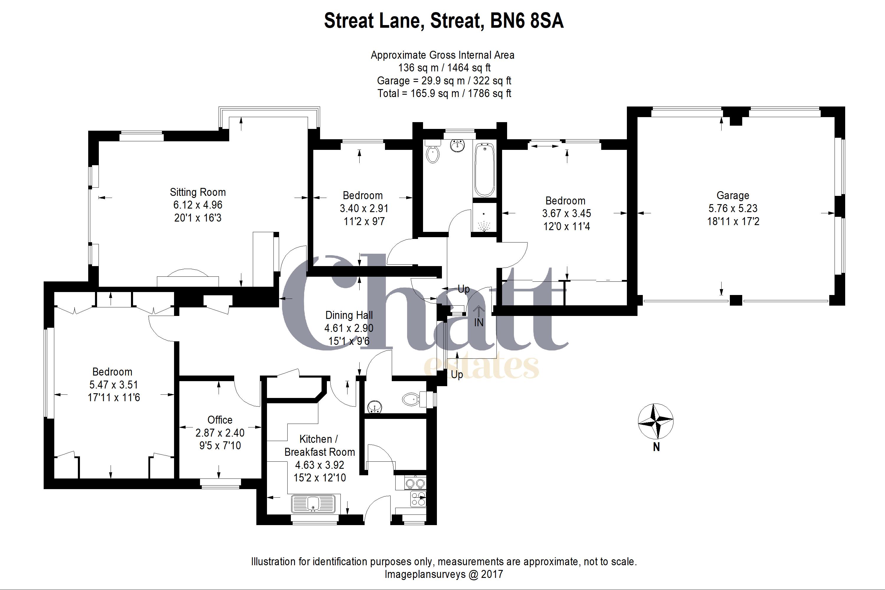 Shangri-La, Streat Lane, Hassocks floorplan