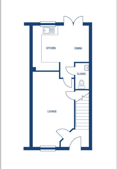 3 Bedrooms Town house to rent in Gower Croft, Oldbury B69