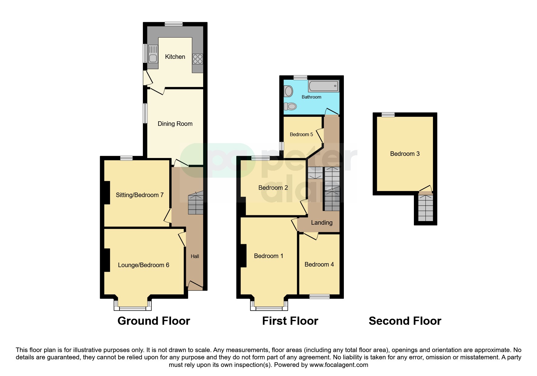 56, Alfred Street, Cardiff floorplan