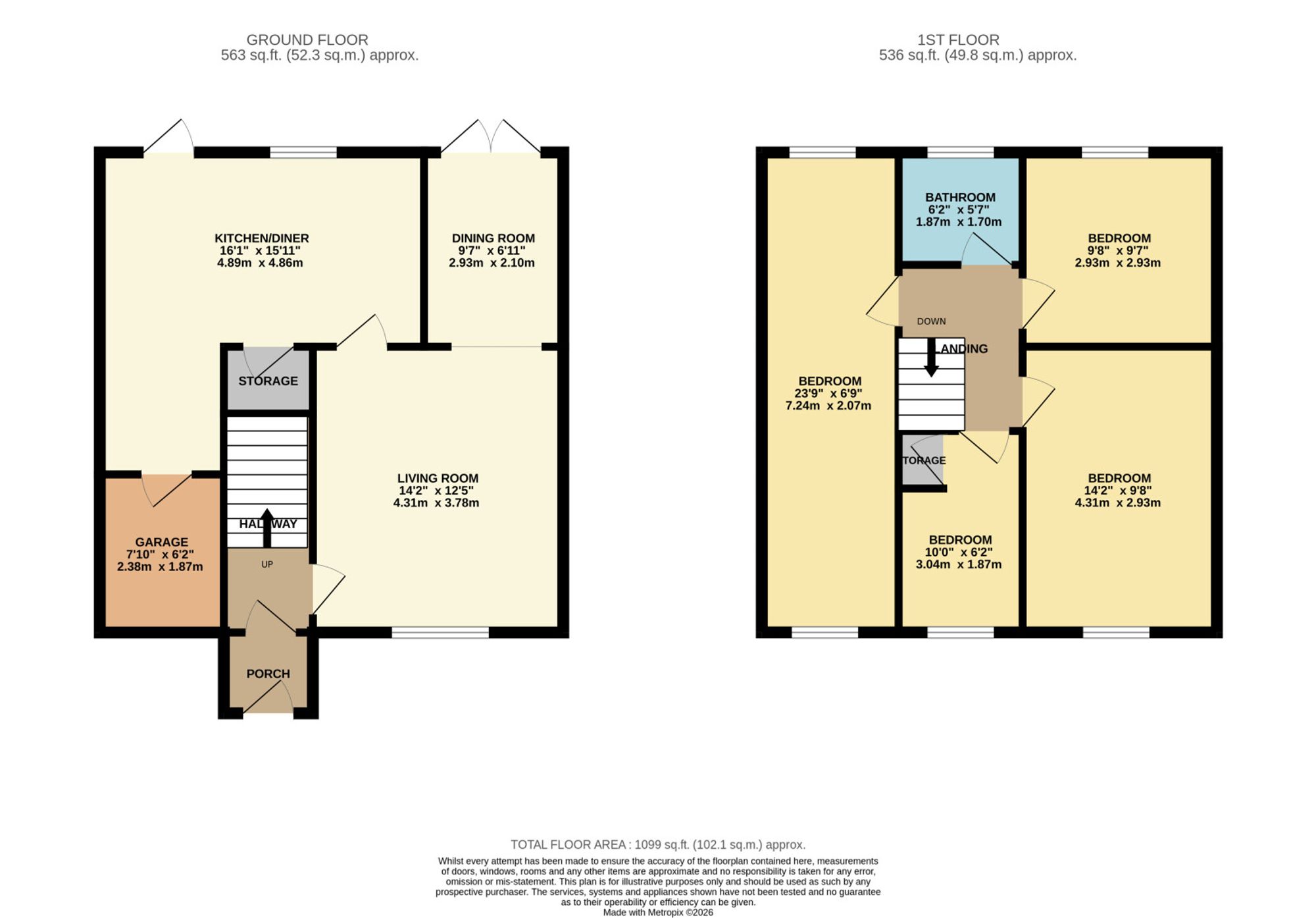 33 Riverbank Drive, Bury floorplan