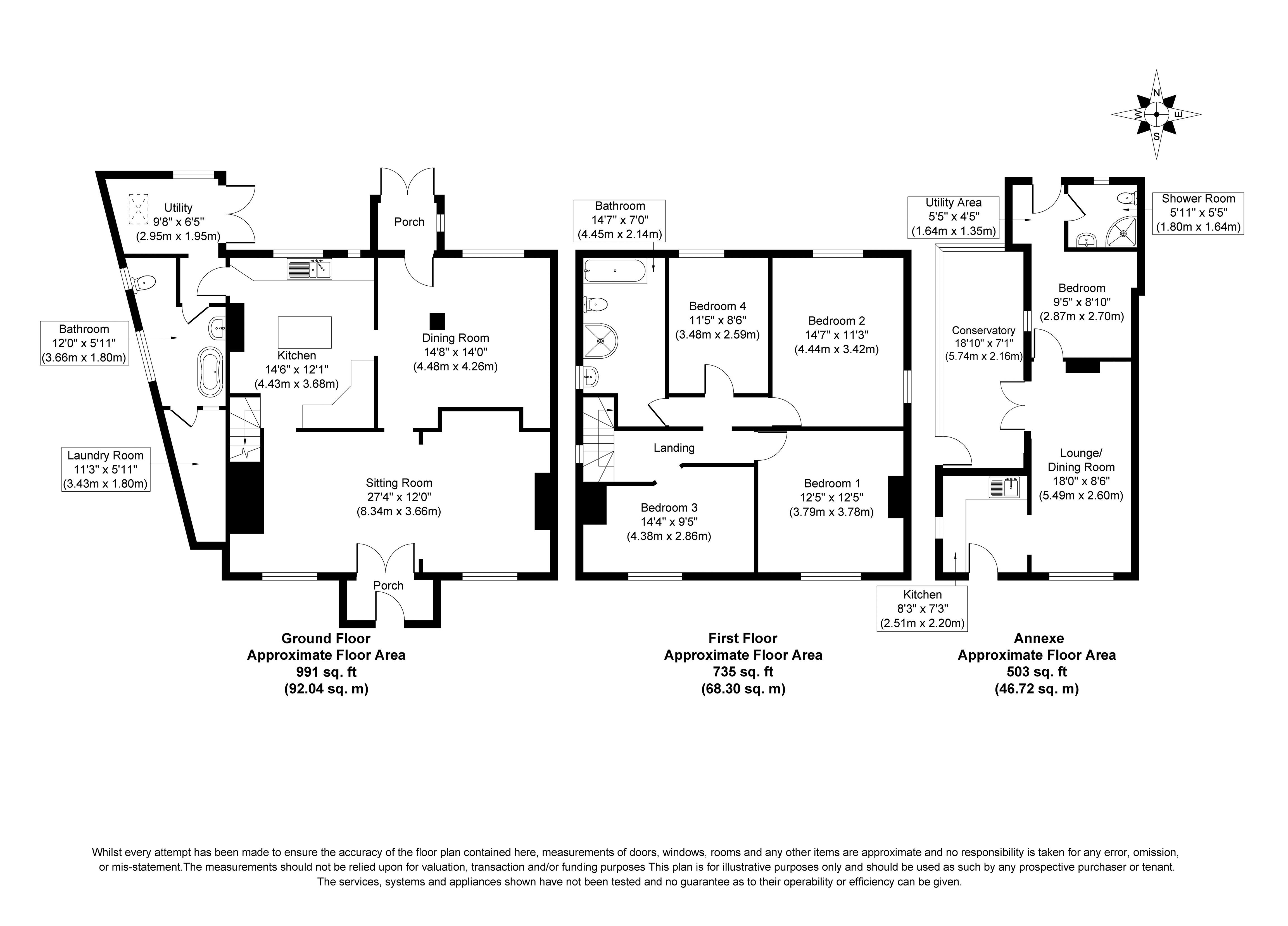 Lyngate Cottage, Barnards Road, North Walsham floorplan