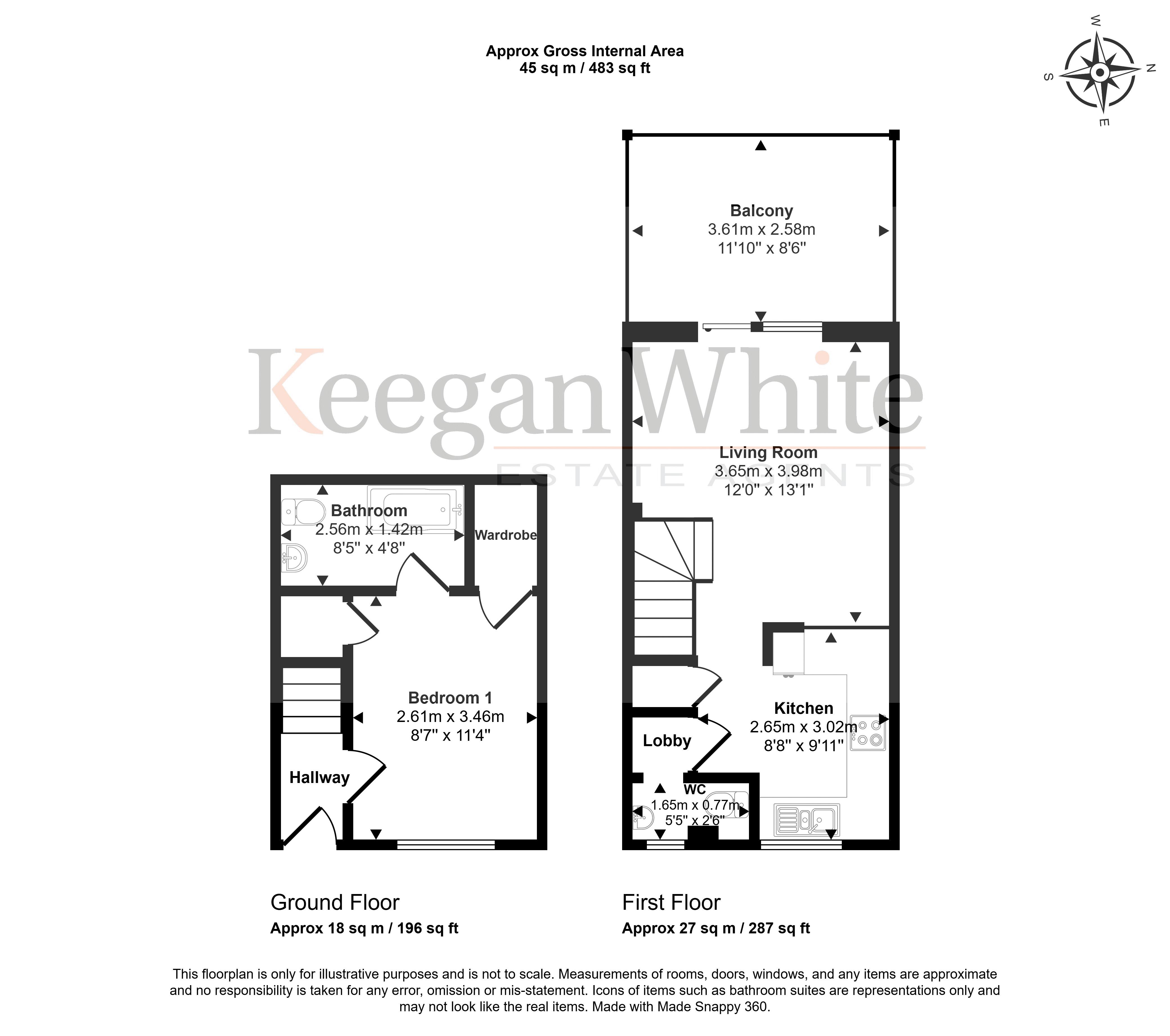 14 Davies Court,, Carrington Road, High Wycombe floorplan