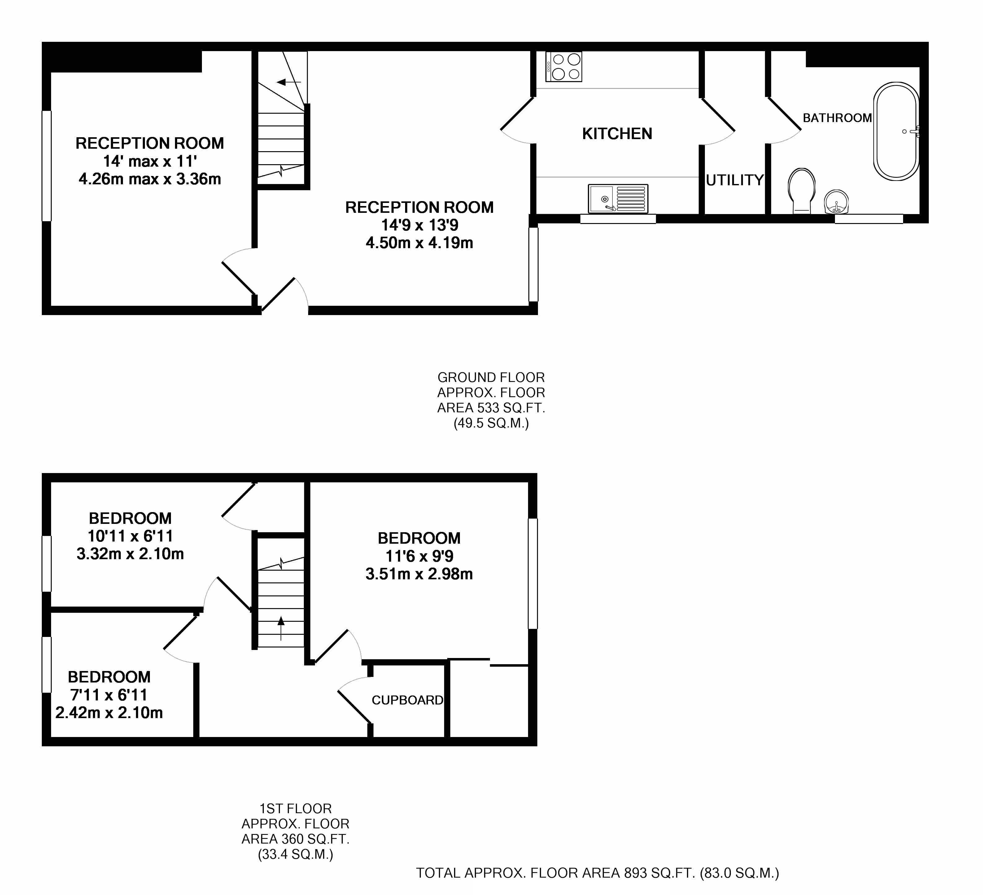 3 Bedrooms Semi-detached house for sale in Woodland Road, Stanton, Burton-On-Trent DE15