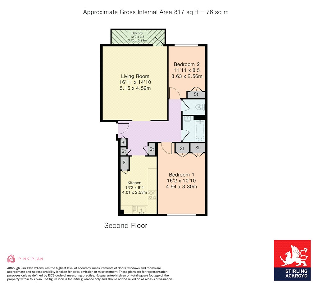 Putney Hill, Putney floorplan