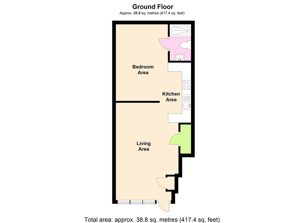 57, Lansdown Crescent Lane, Cheltenham floorplan