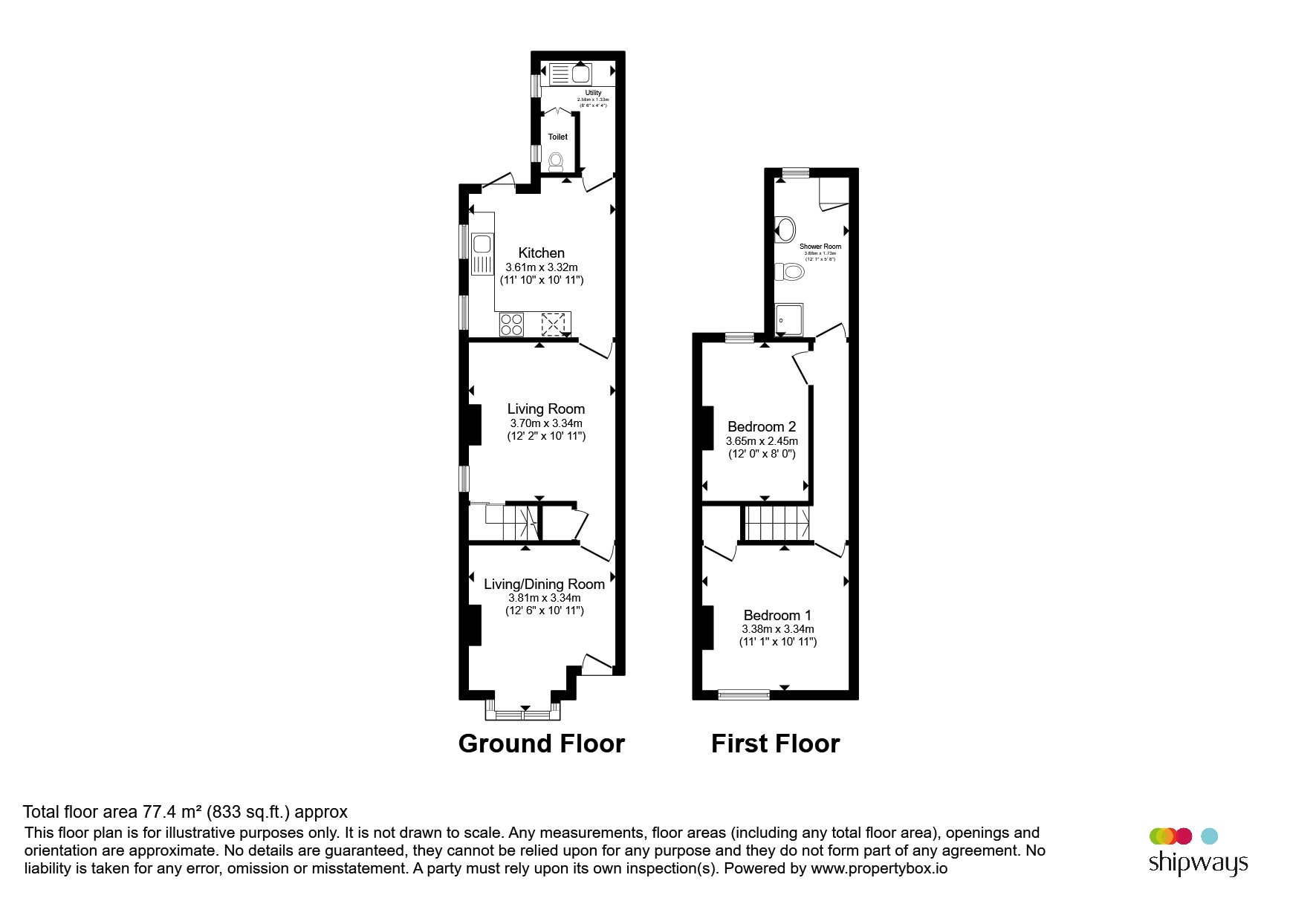 186, Knowle Road, Birmingham floorplan