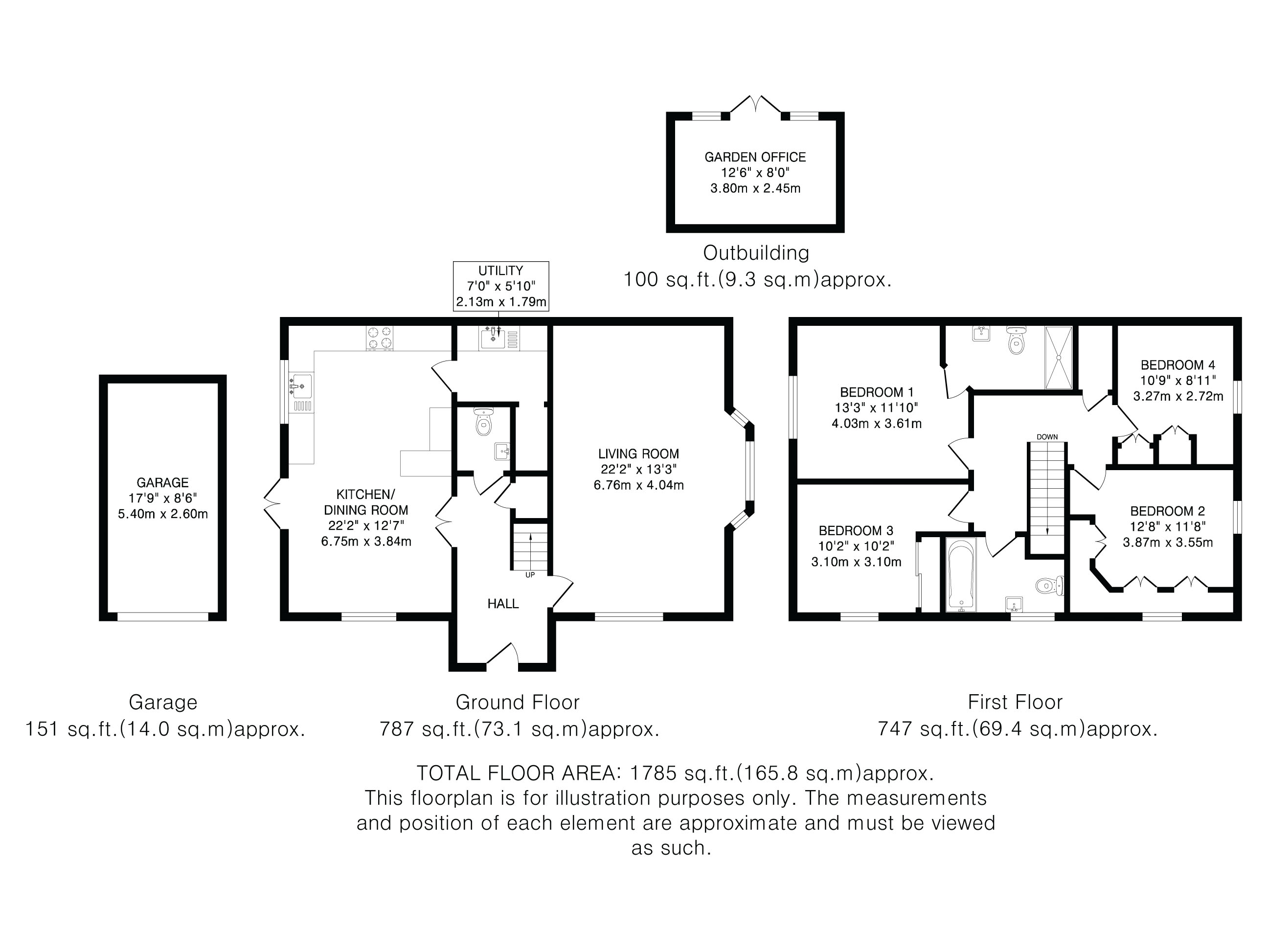 11, Humbers Hoe, St Albans floorplan
