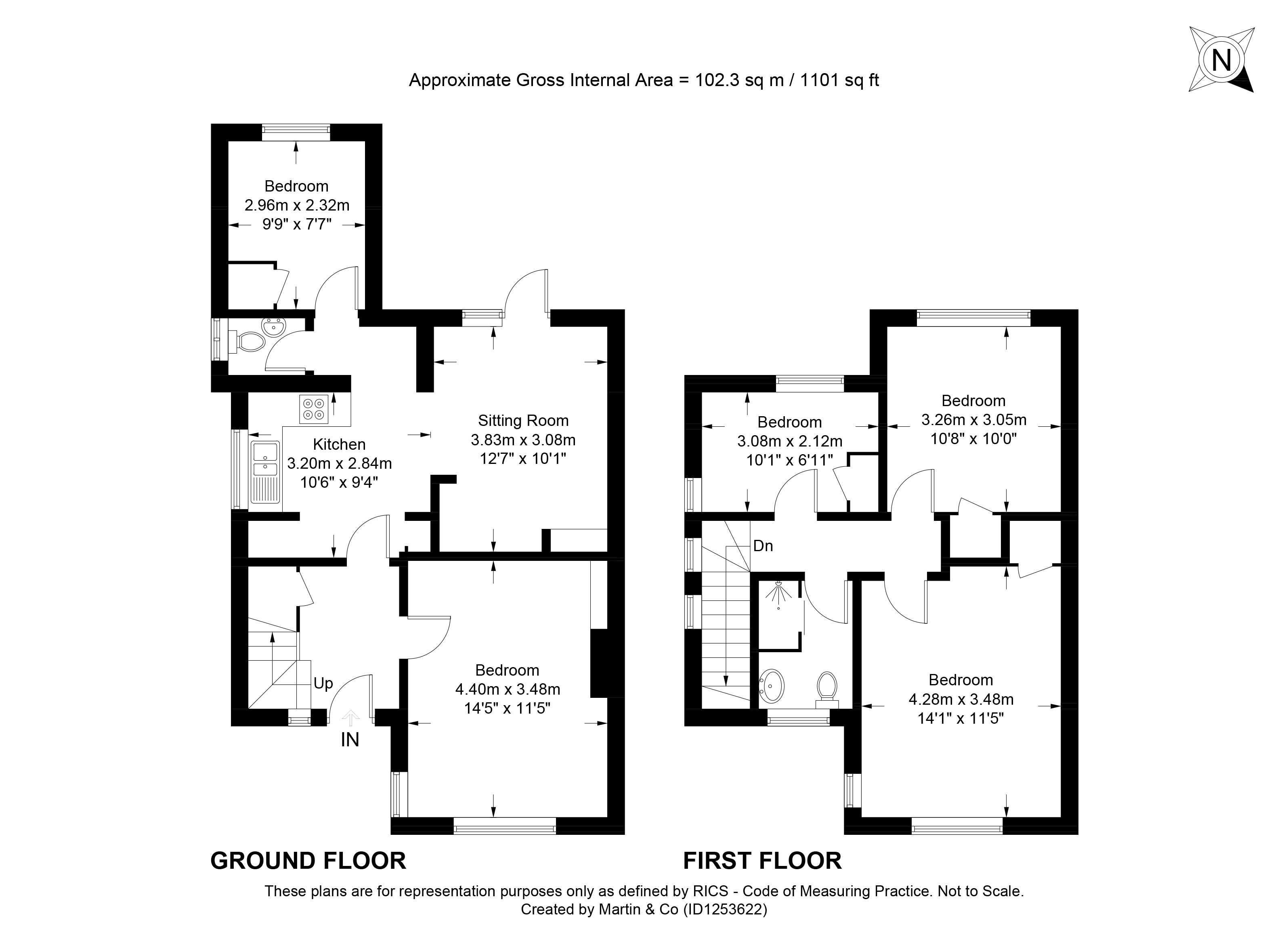 142, Stanmore Lane, Winchester floorplan