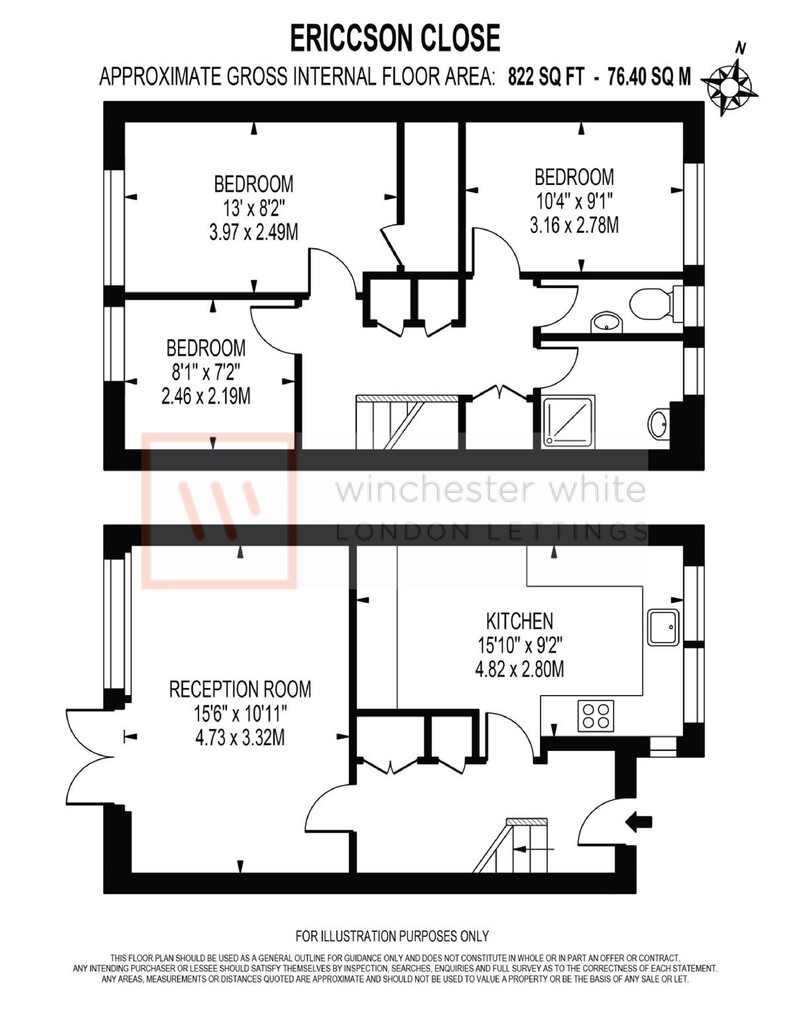 Ericcson Close, London floorplan