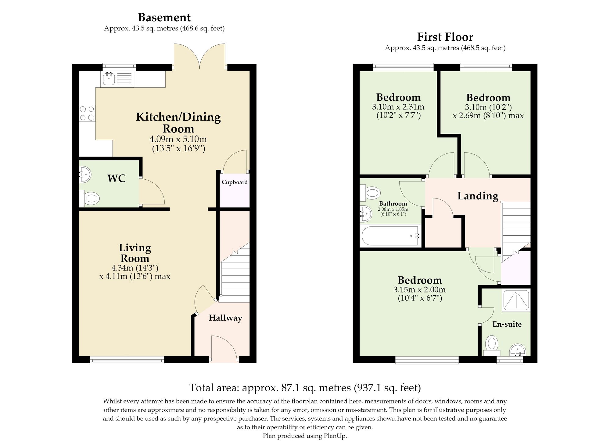 7 Caddow Close, Dereham floorplan
