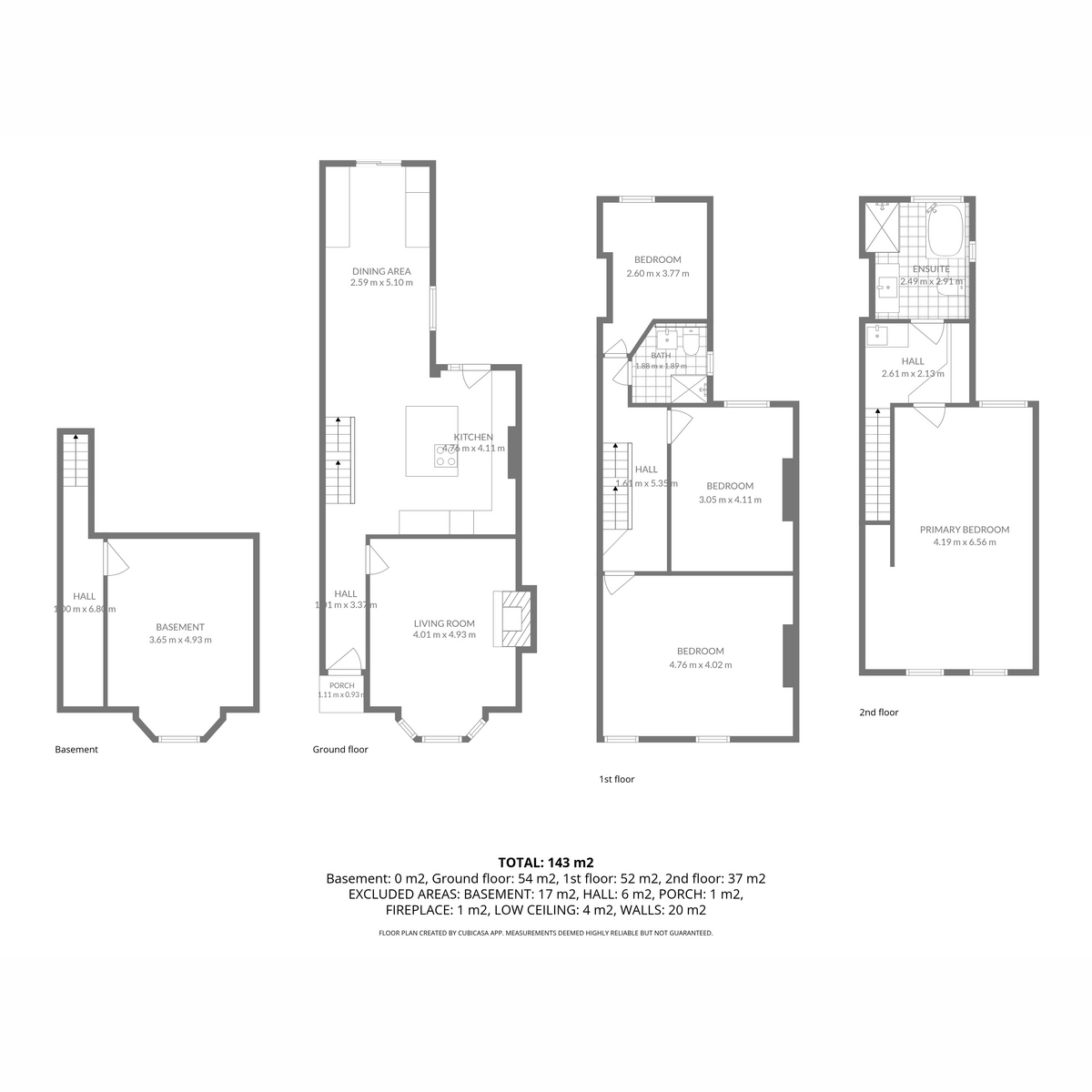 253, Manchester Road, Stockport floorplan