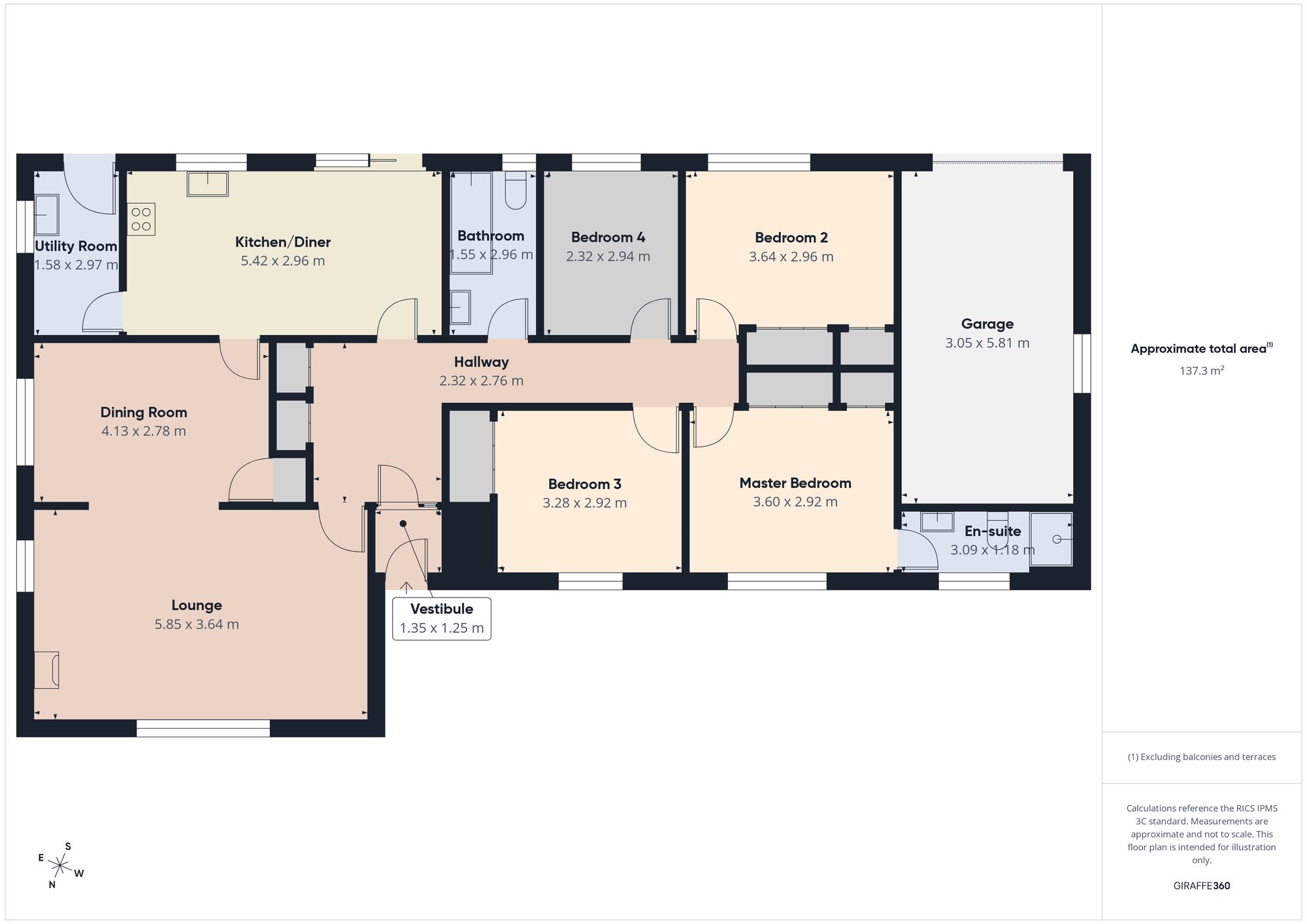 1 Waterside Gardens, Alford floorplan