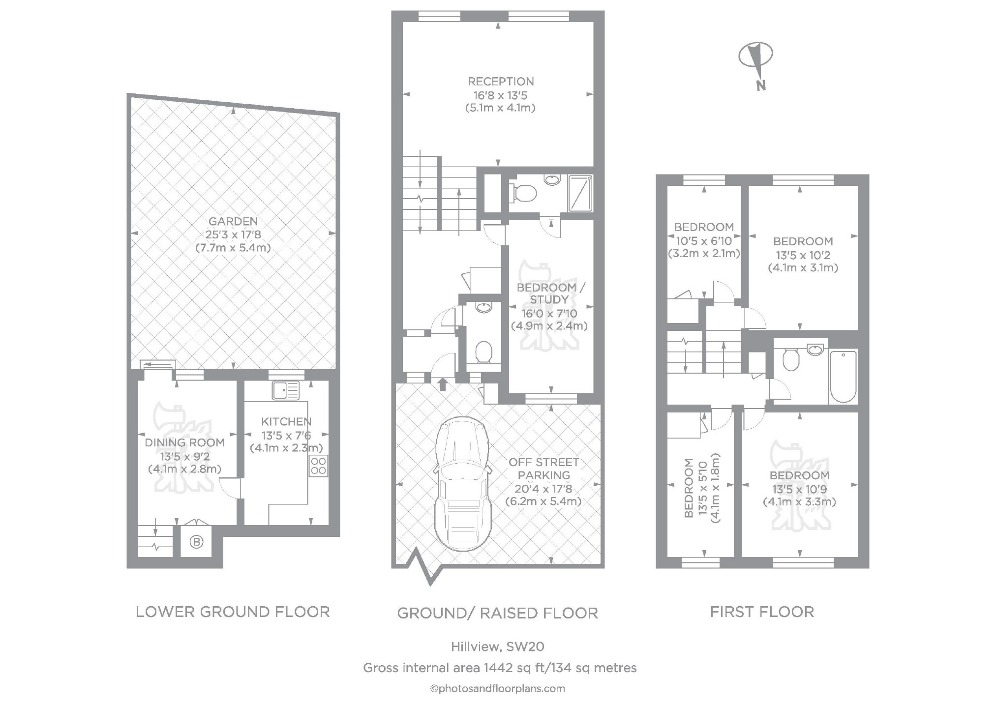 17, Hillview, London floorplan