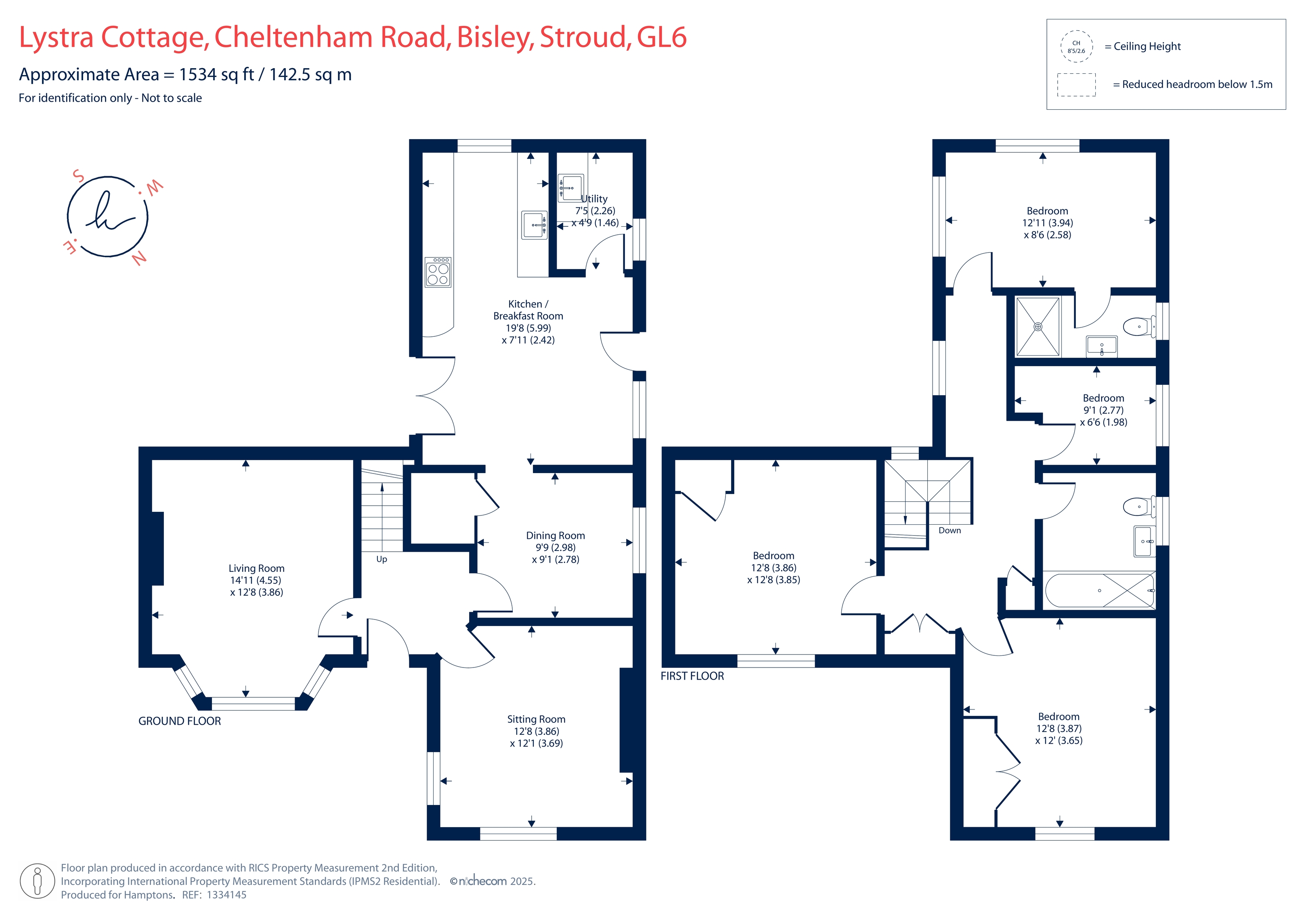 Lystra Cottage, Cheltenham Road, Bisley floorplan