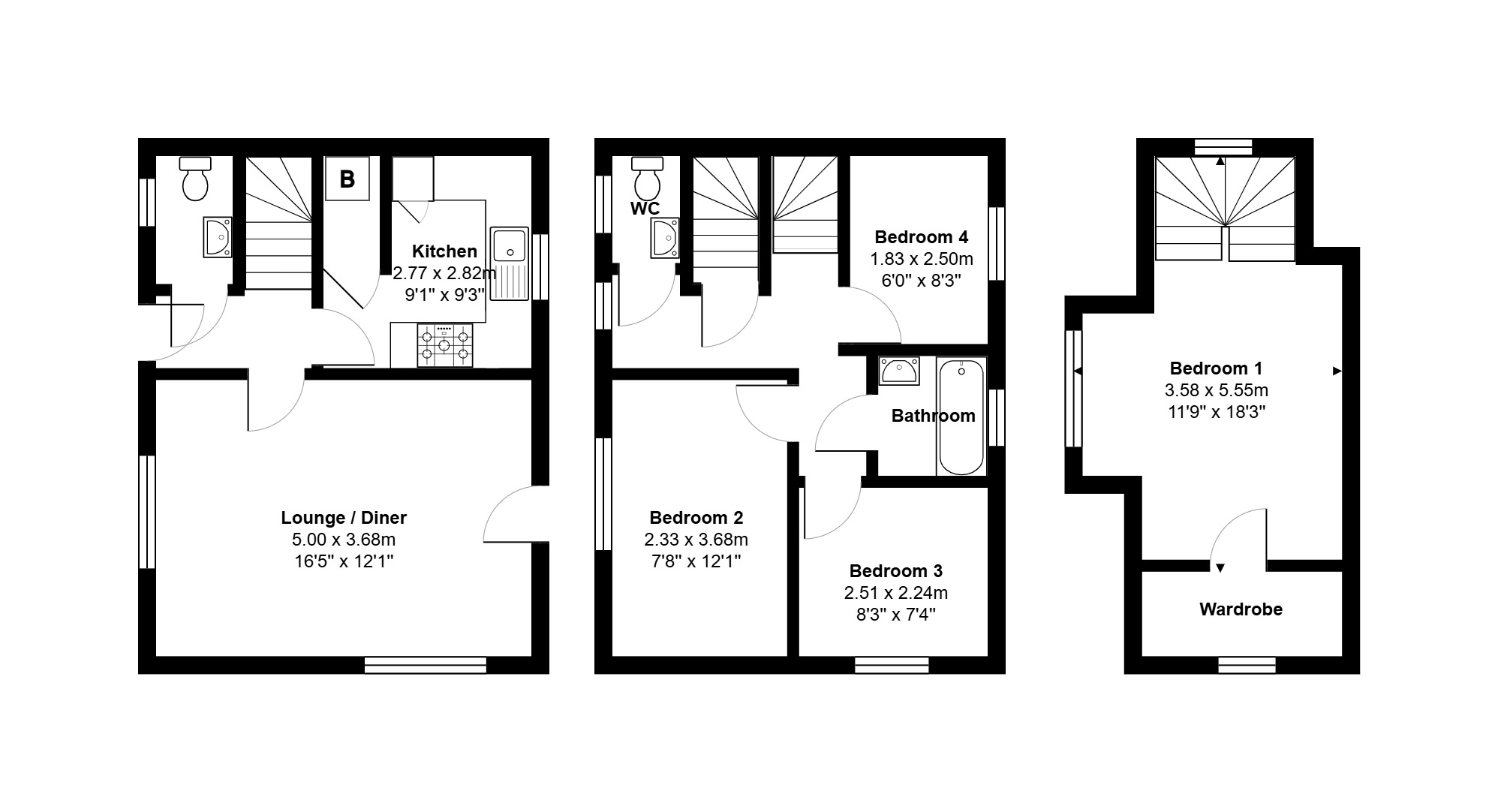 St Lukes Mews, Bristol floorplan