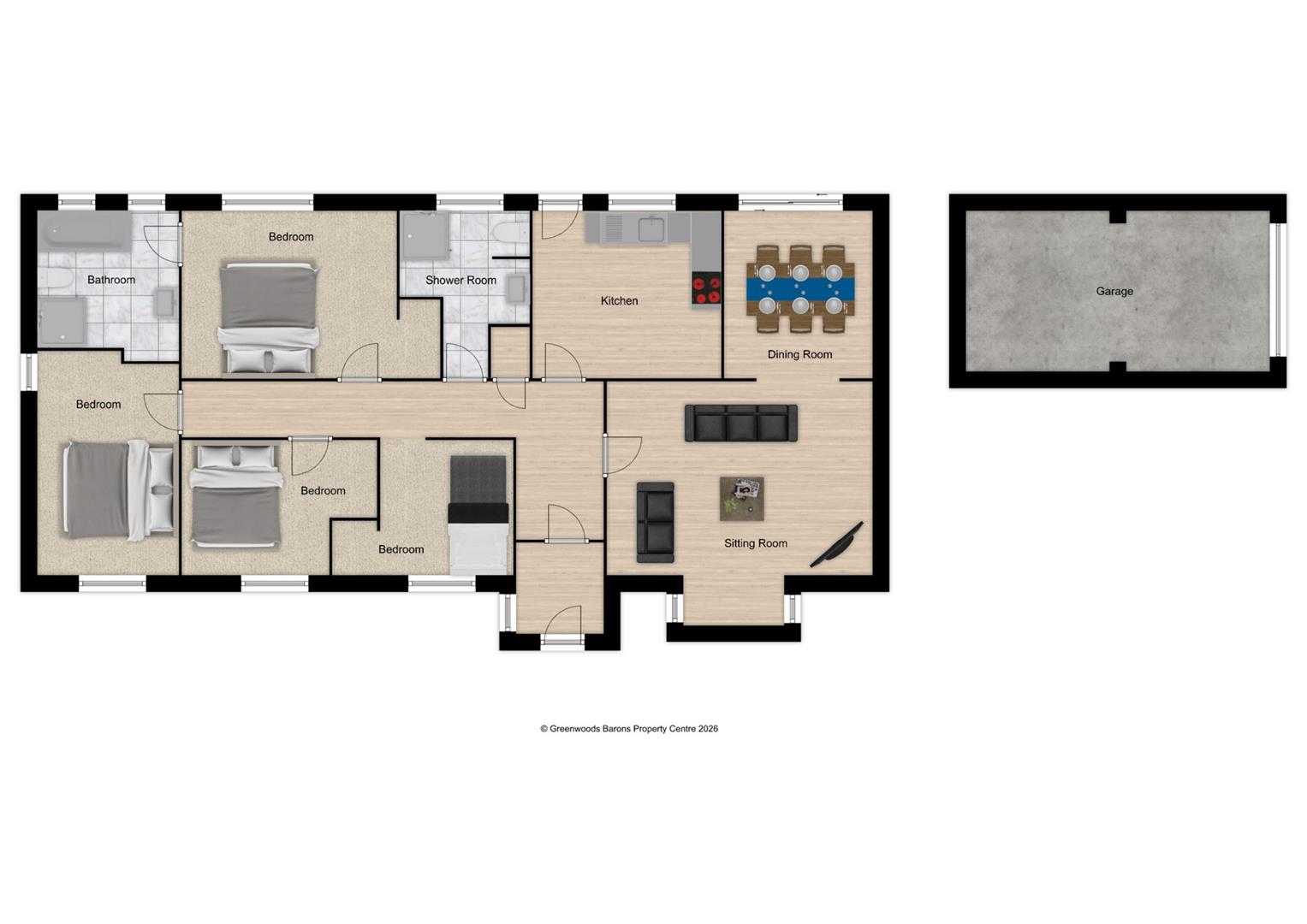 13, Nightingale Way, Radstock floorplan