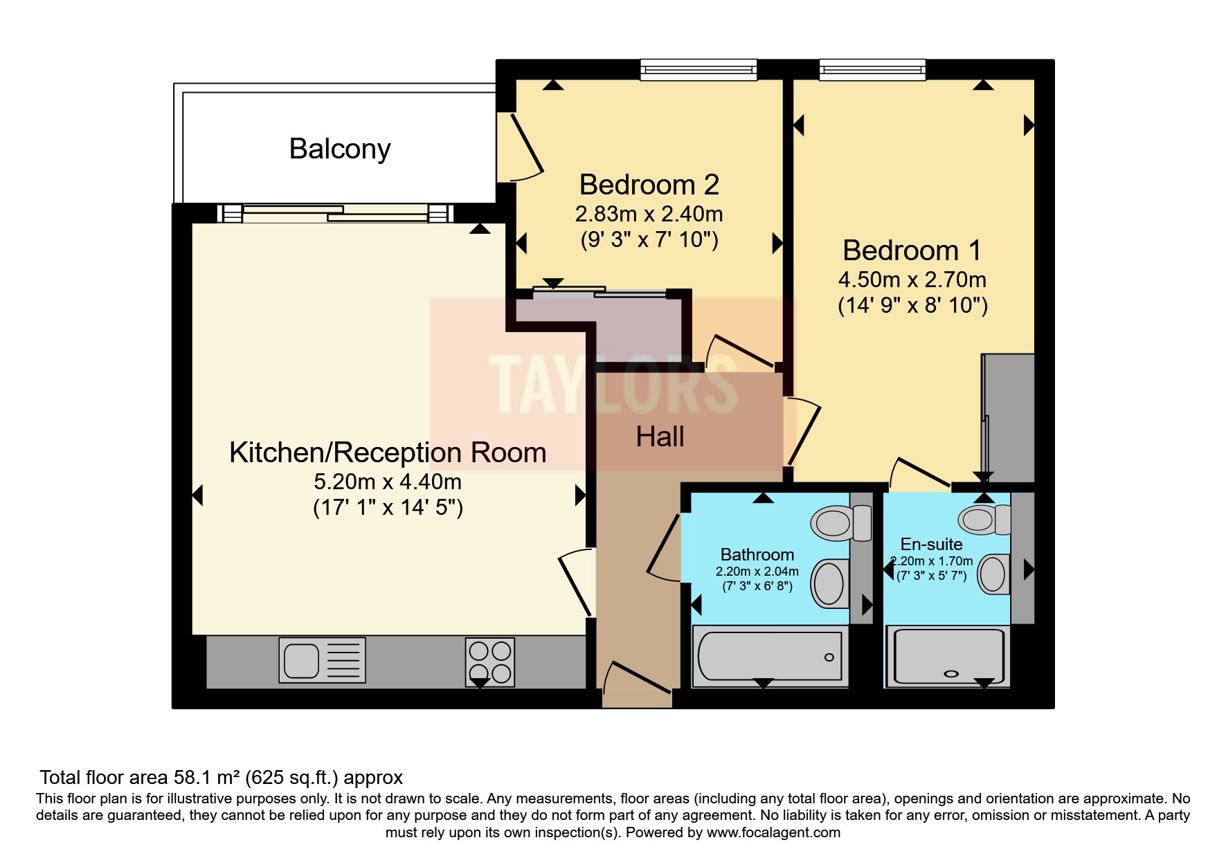 53, Caldey Island House, Cardiff floorplan