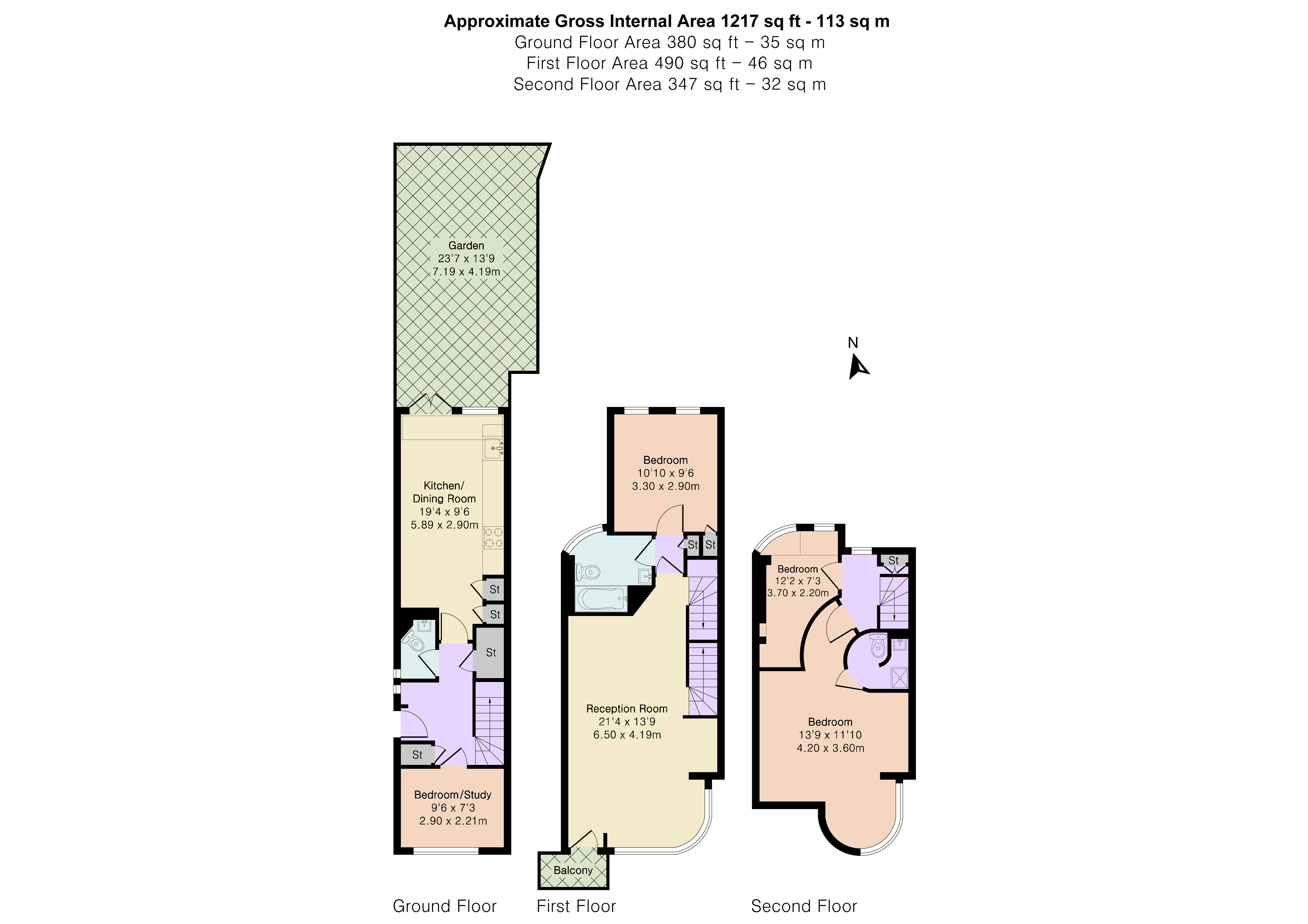 Glaskin Mews, Danesdale Road, London, E9 floorplan