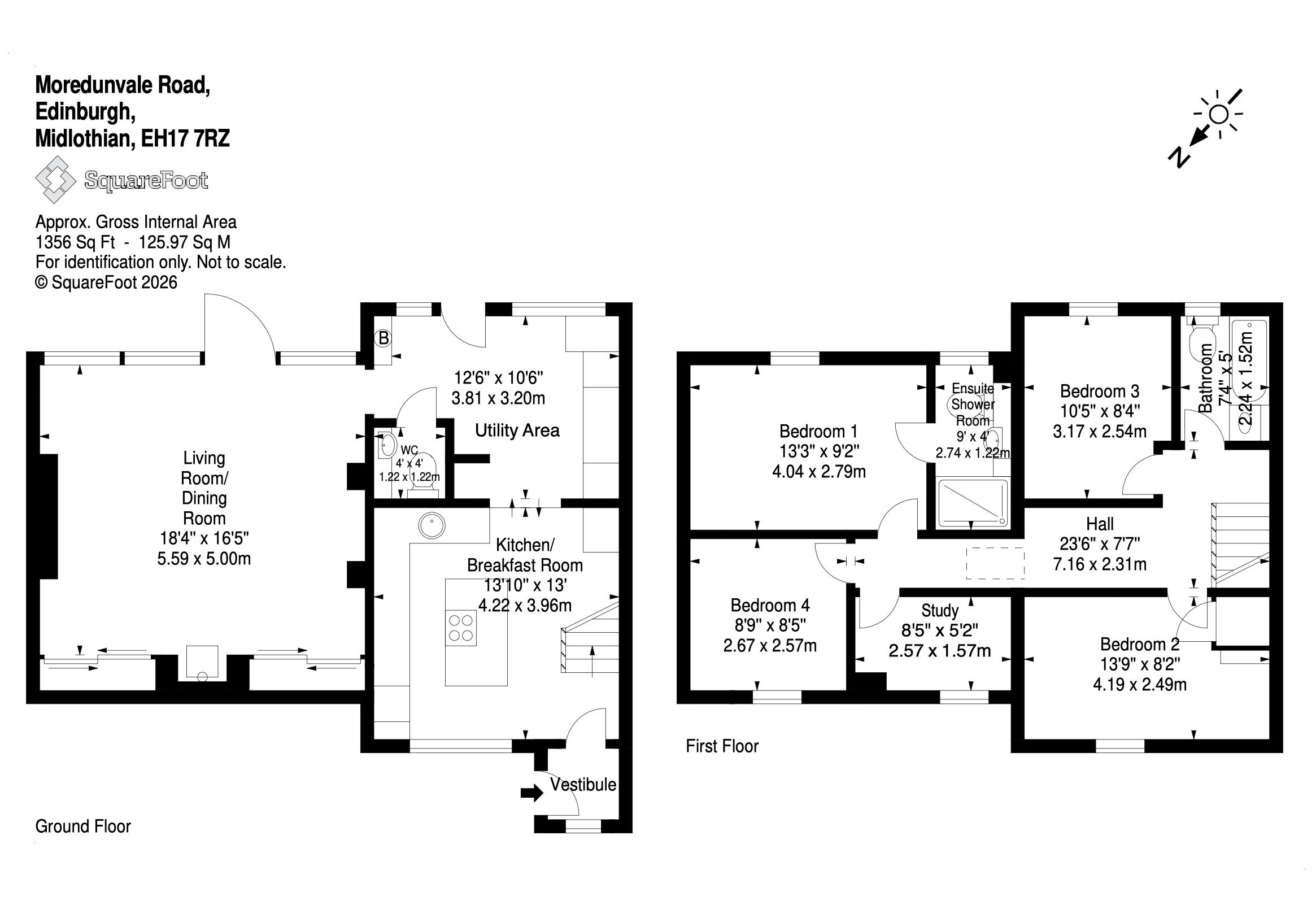 62, Moredunvale Road, Edinburgh floorplan