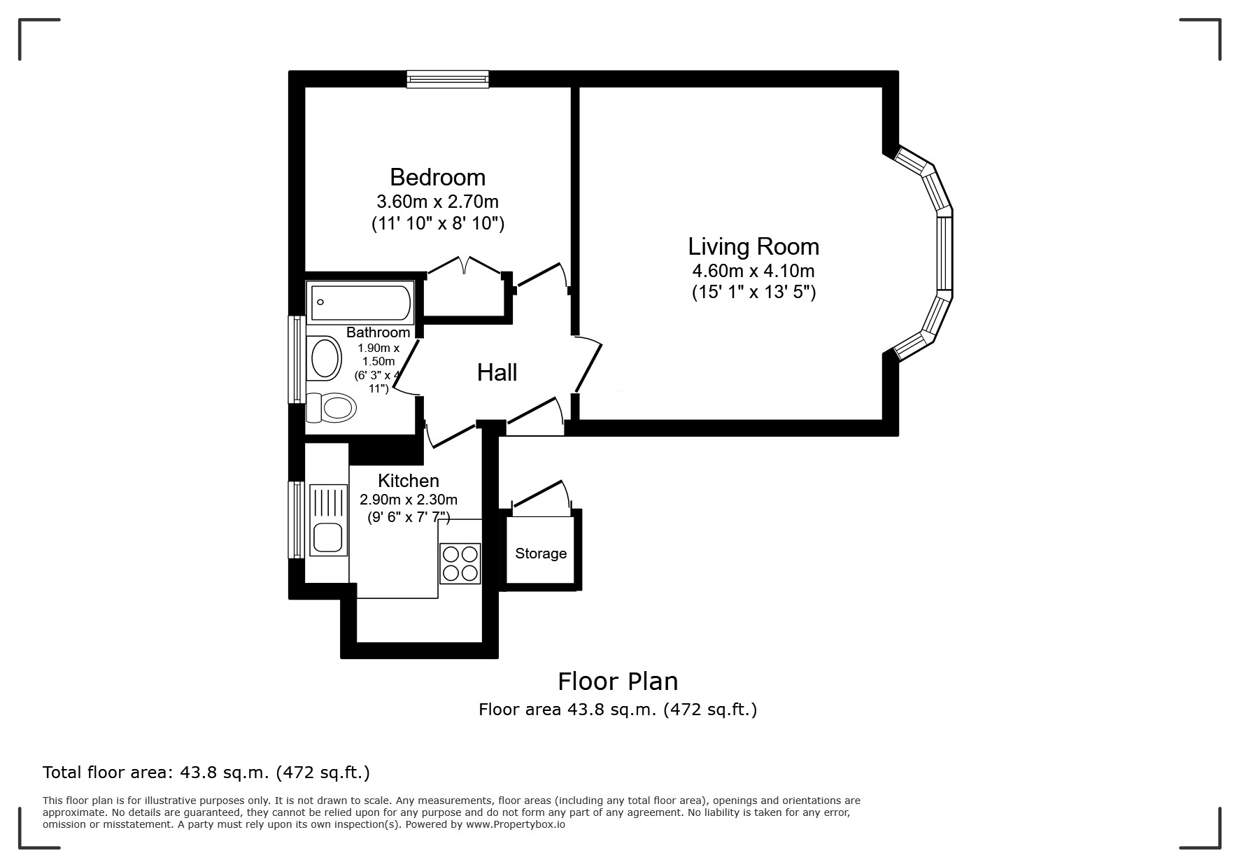 3, Coningsby Court, High Wycombe floorplan