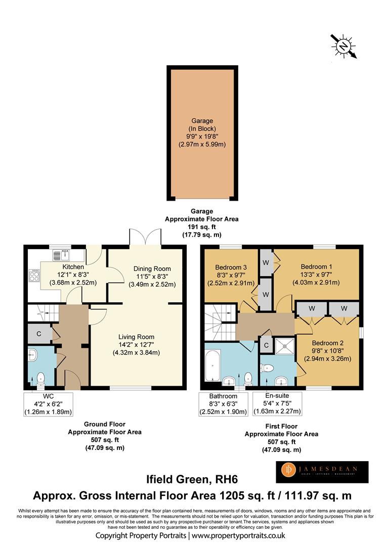 21, Ifield Green, Crawley floorplan