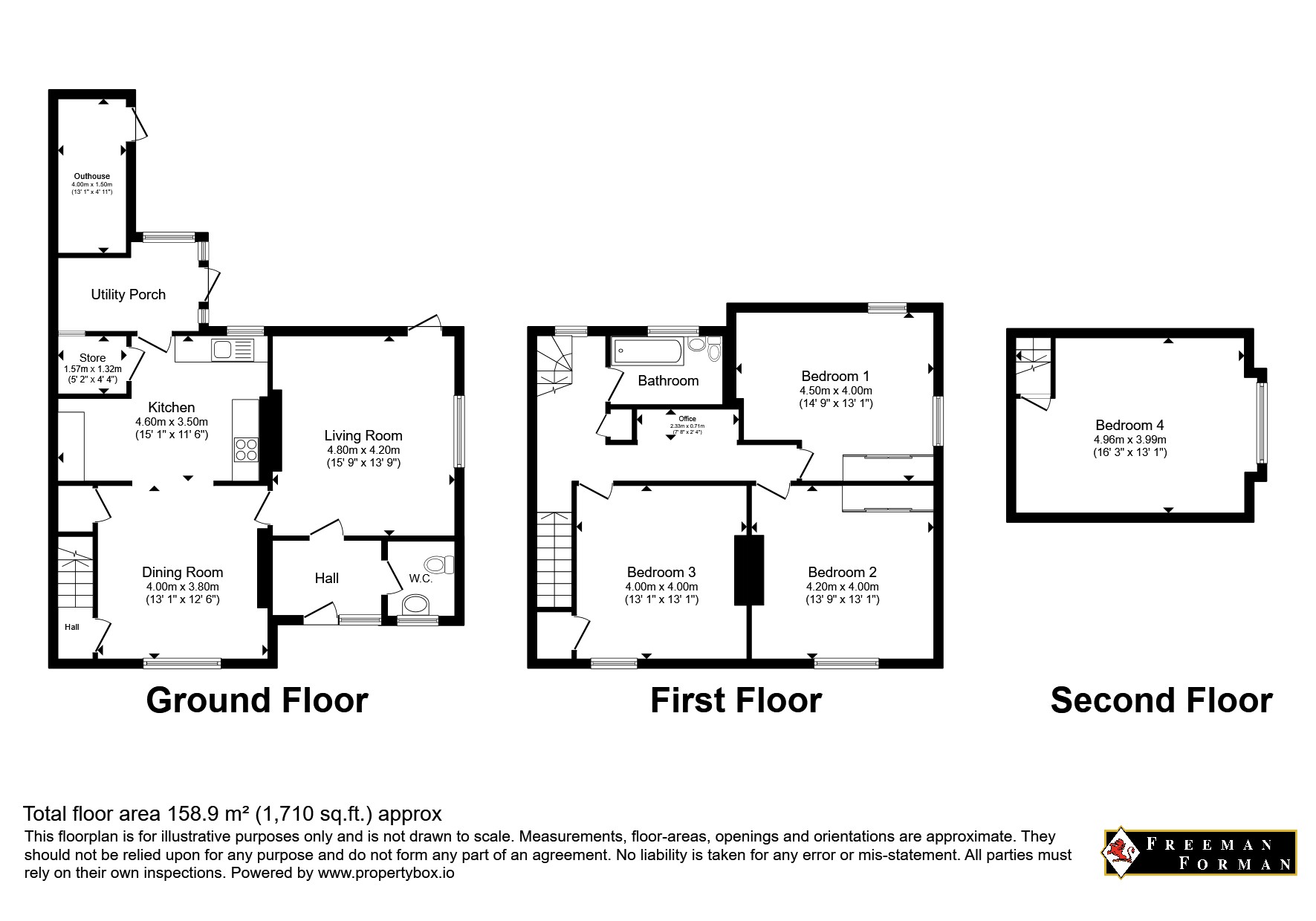2 Boarsney Cottages,, The Stage, East Sussex floorplan