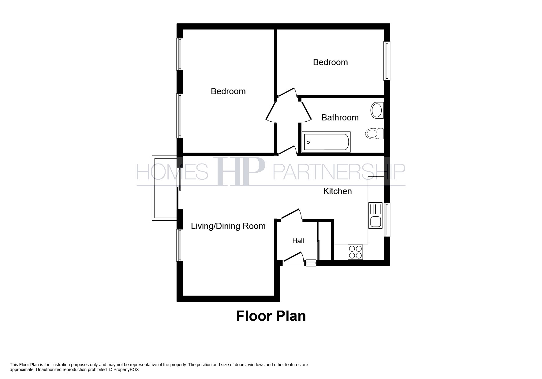 2 Bedrooms Flat for sale in Ifield Drive, Ifield, Crawley RH11