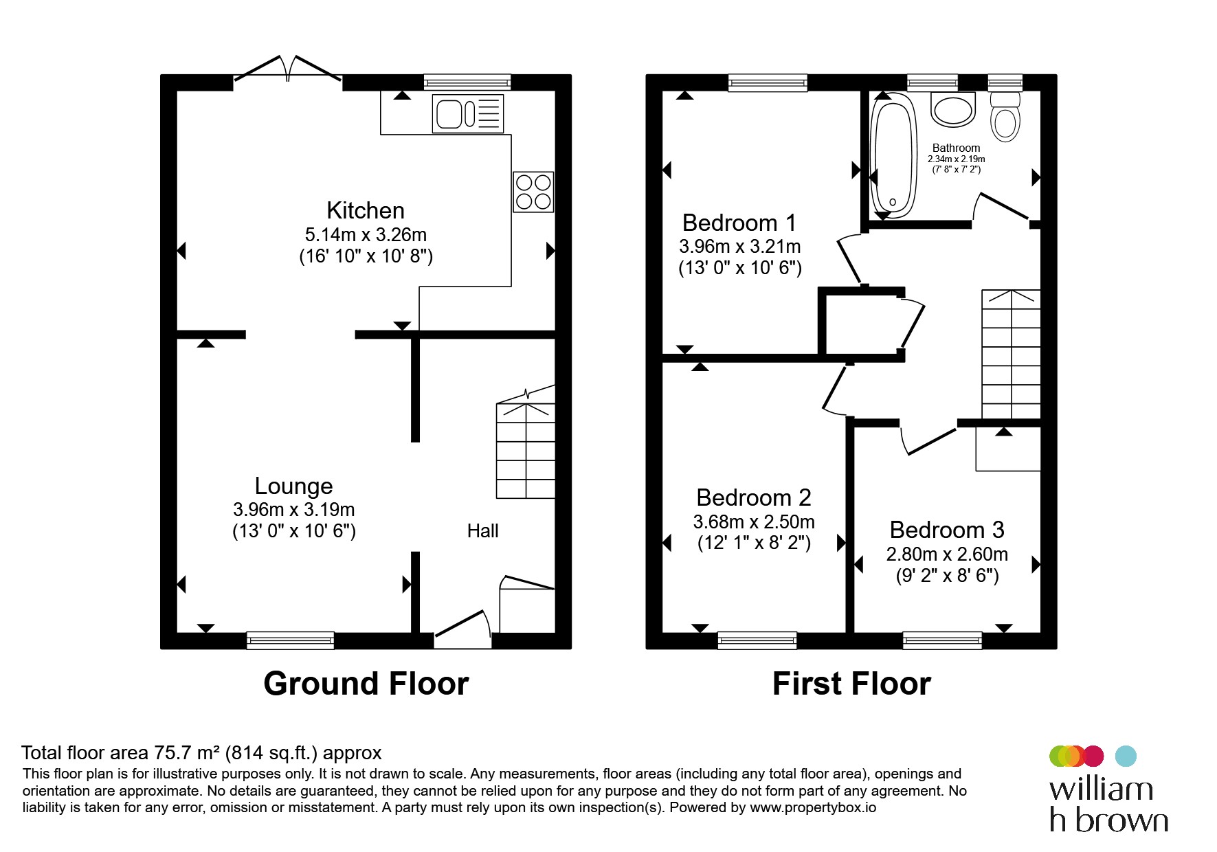 100, Noakes Avenue, Chelmsford floorplan