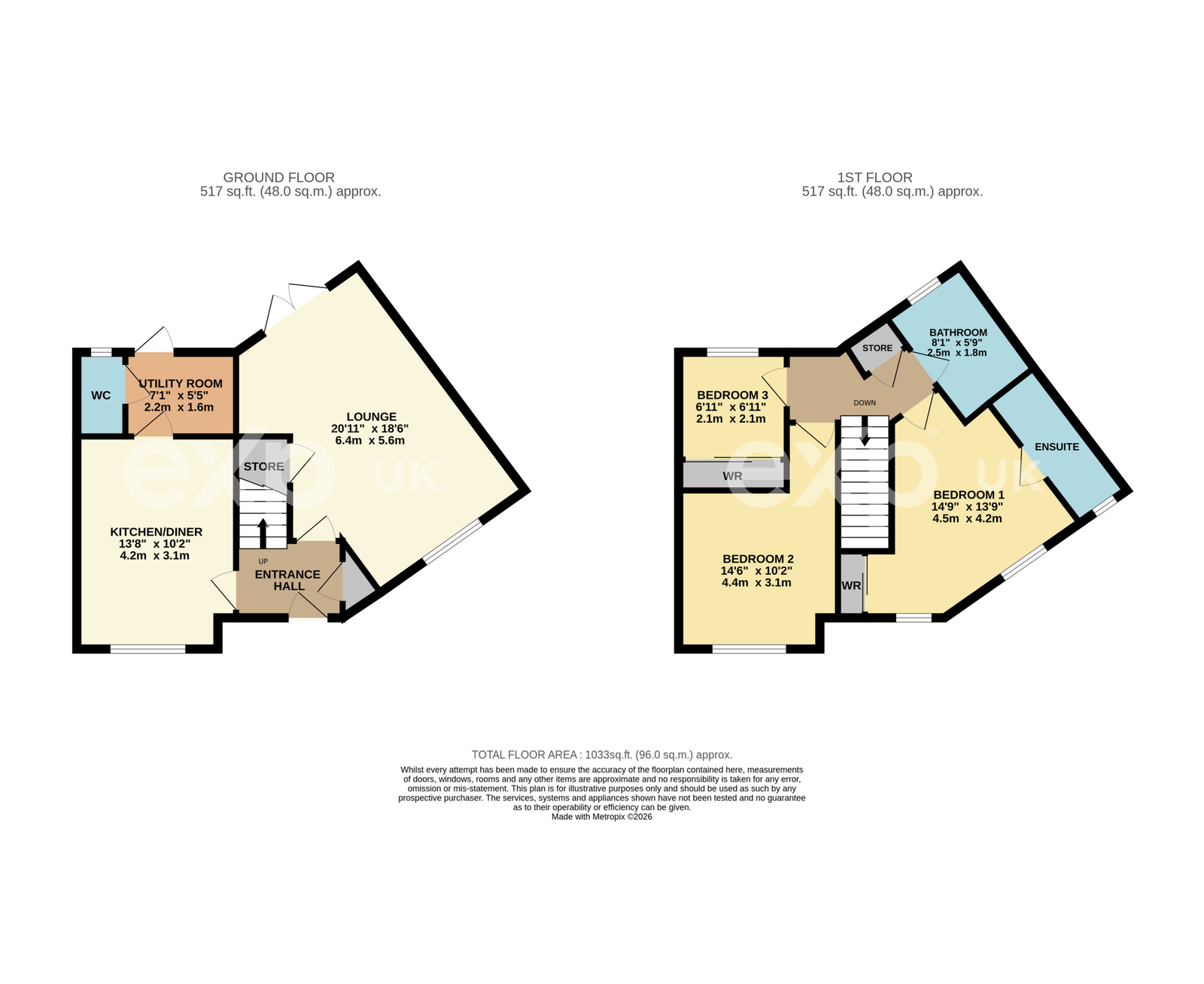 Aldescote Way, Allscott, Telford, TF6 floorplan