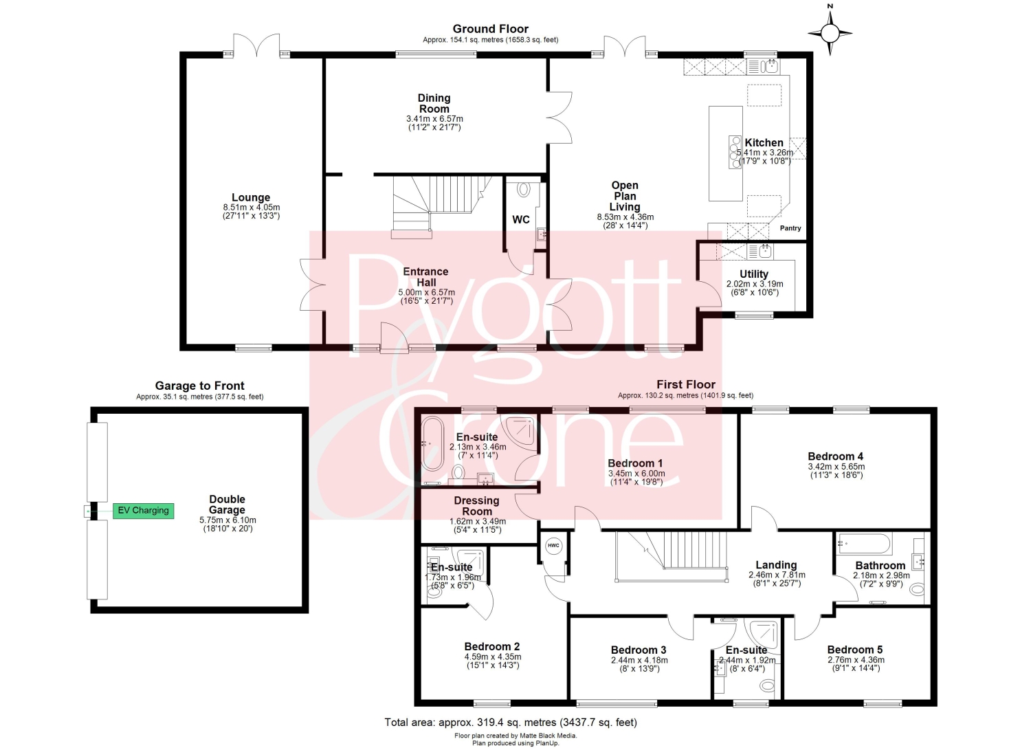 Plot 5, Windmill Grove, Retford floorplan