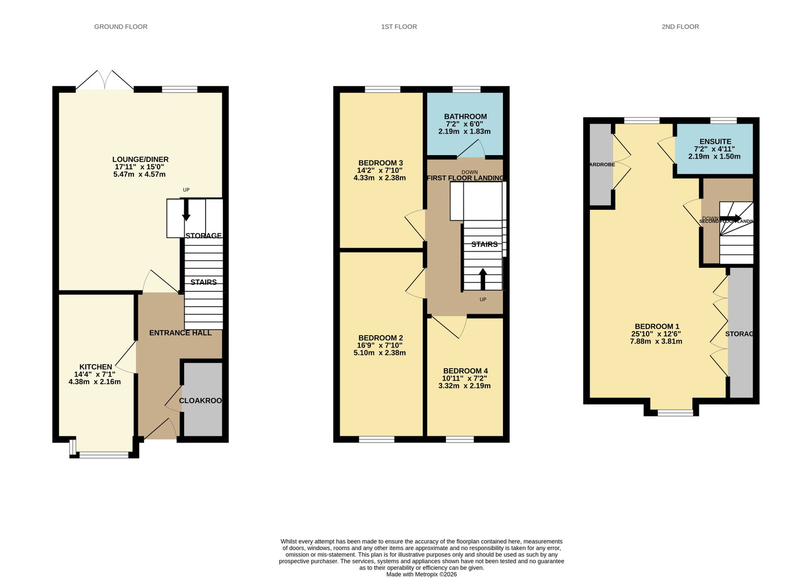 3, Donna Nook Lane Kingsway, Gloucester floorplan