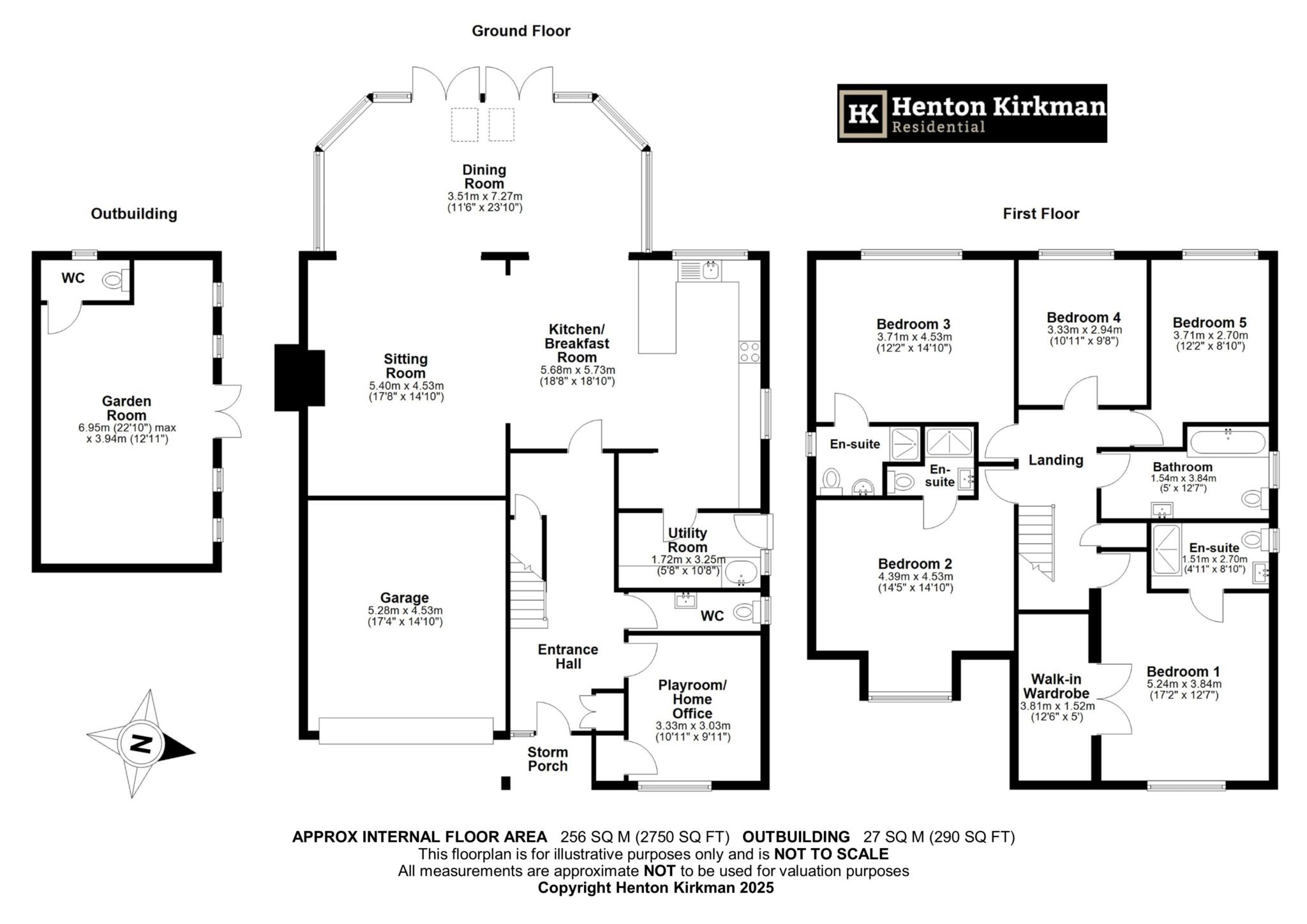194, Noak Hill Road, Billericay floorplan