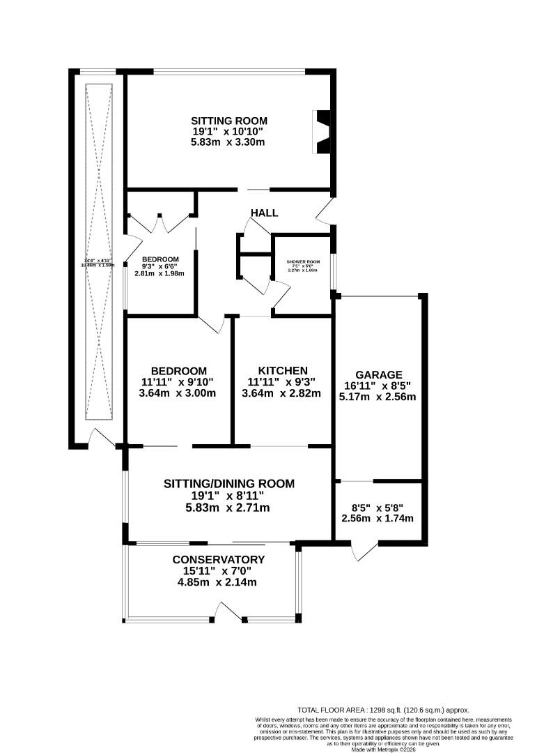 8, Denham Close, Romney Marsh floorplan