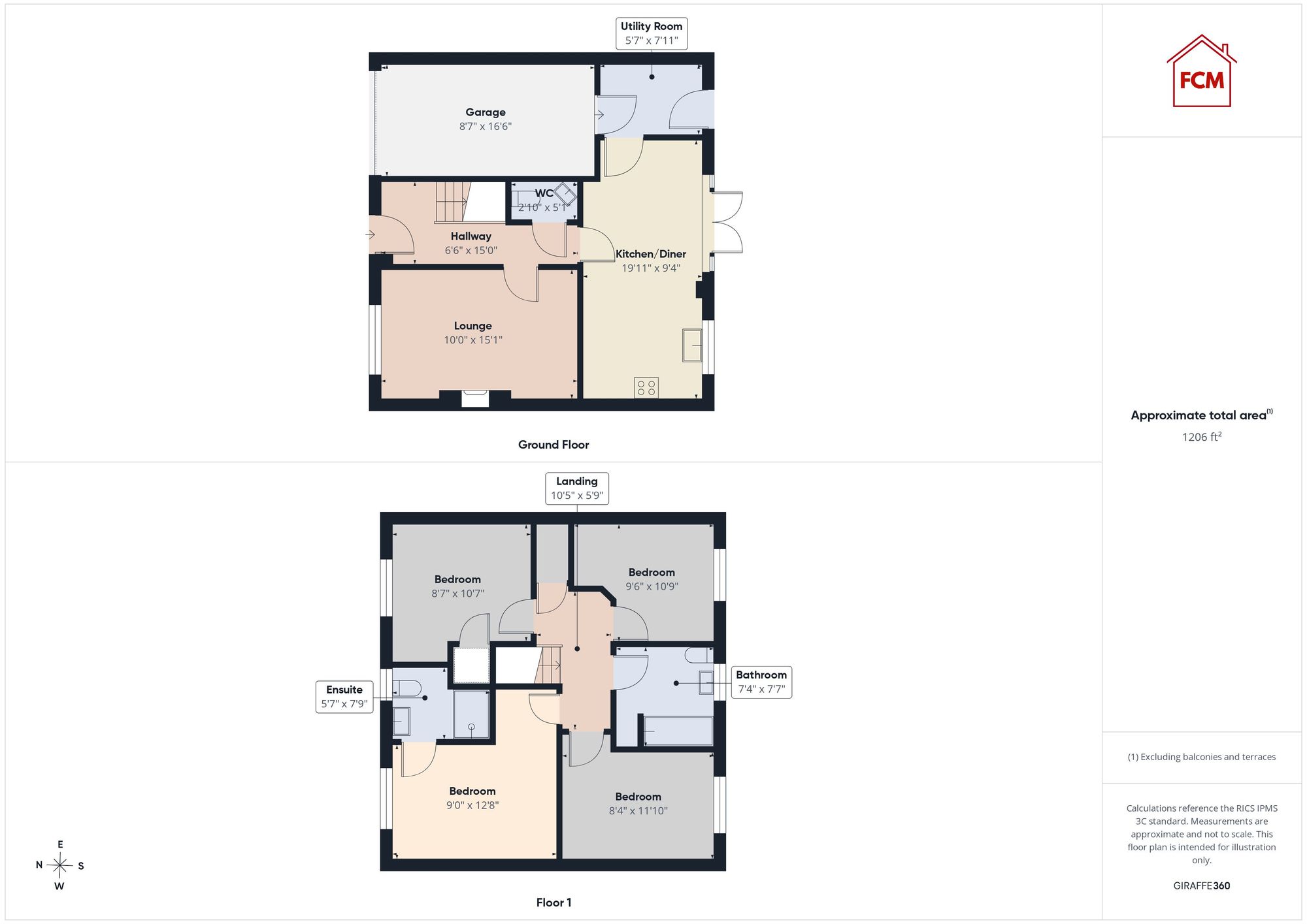 9 Waters Edge Close, Whitehaven floorplan