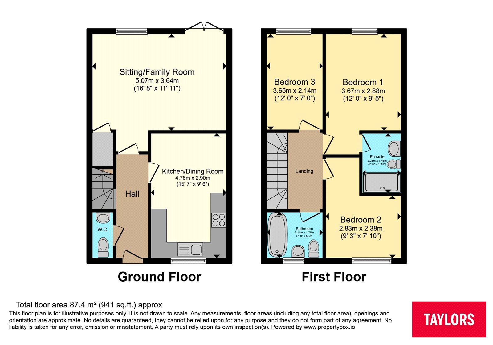 3, Rudge Close, Gloucester floorplan