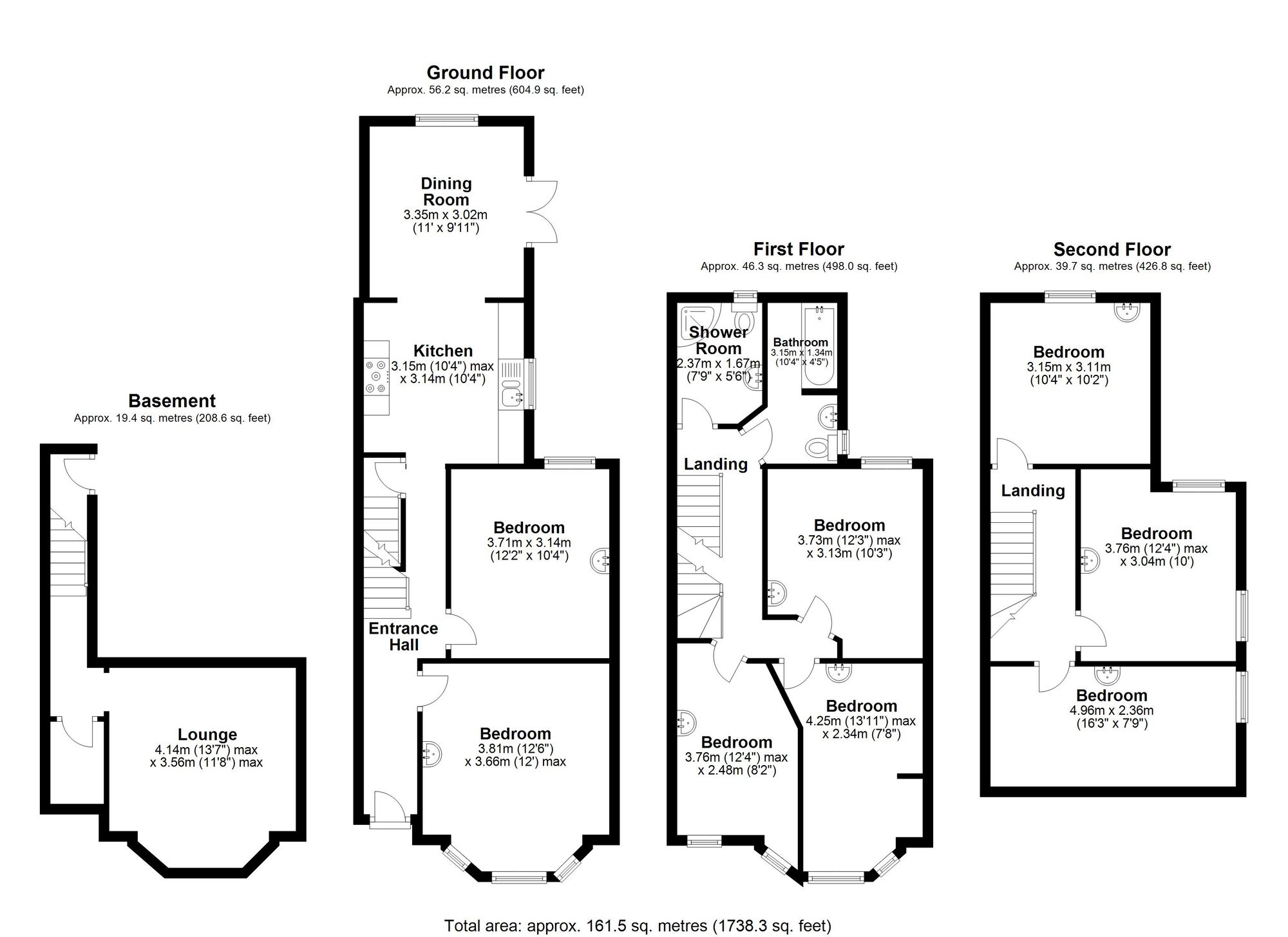 26 Kimbolton Avenue, Nottingham floorplan