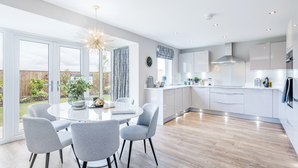 Property 2 of 9. The Ballater Kitchen/Dining/Family Area