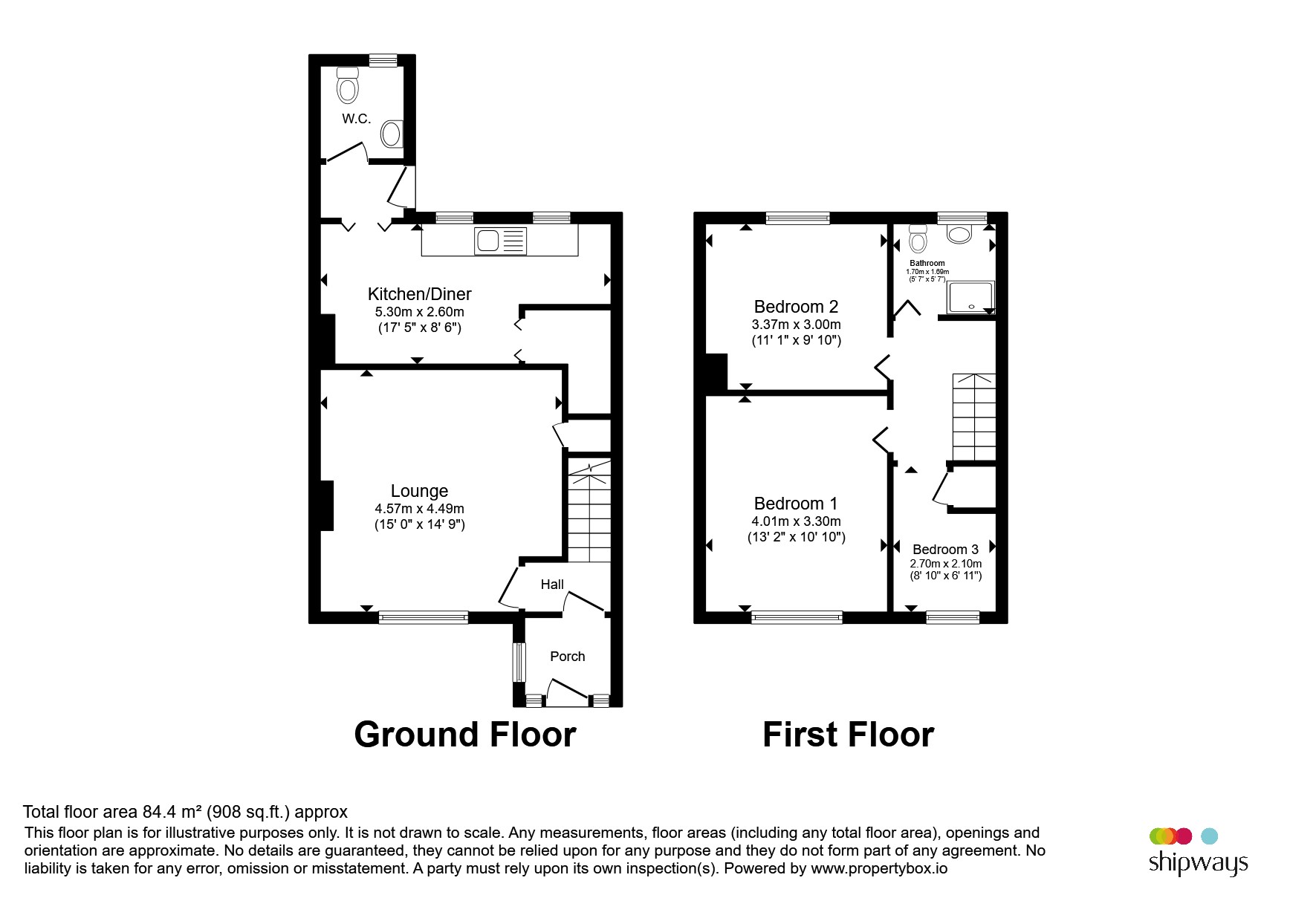 5, French Road, DUDLEY floorplan