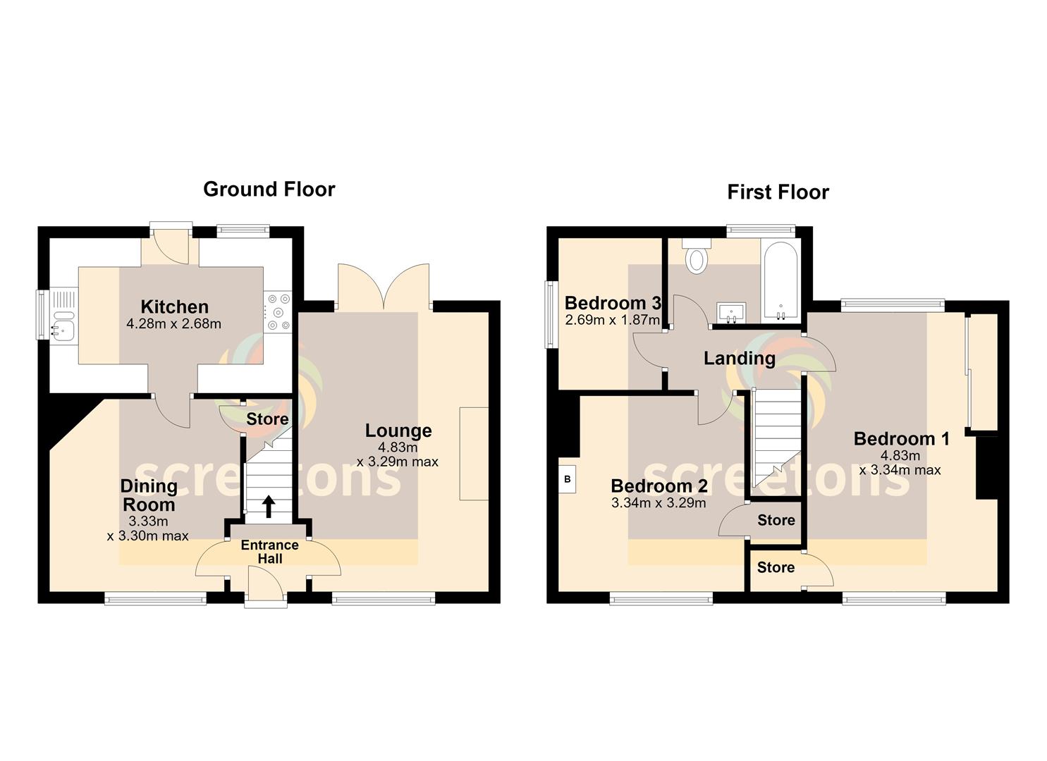89, Ellison Street, Thorne floorplan