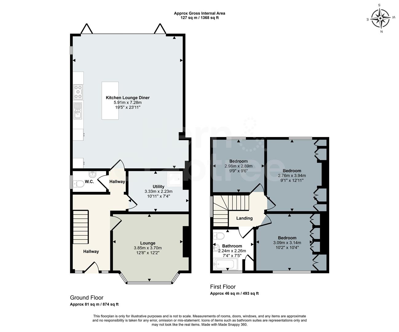 145, St. Fagans Road, Cardiff floorplan