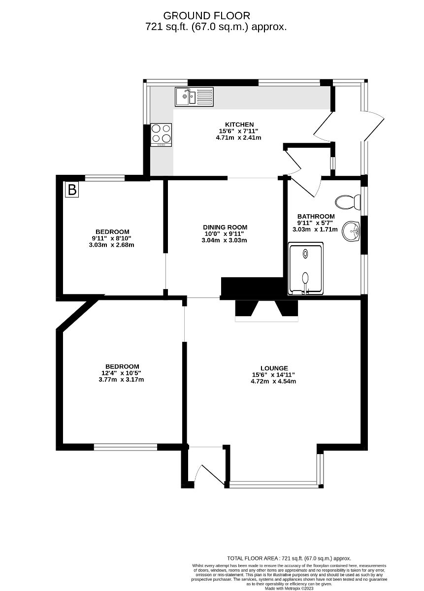 Oak Road, Leeds LS15, 2 bedroom bungalow for sale 64071514